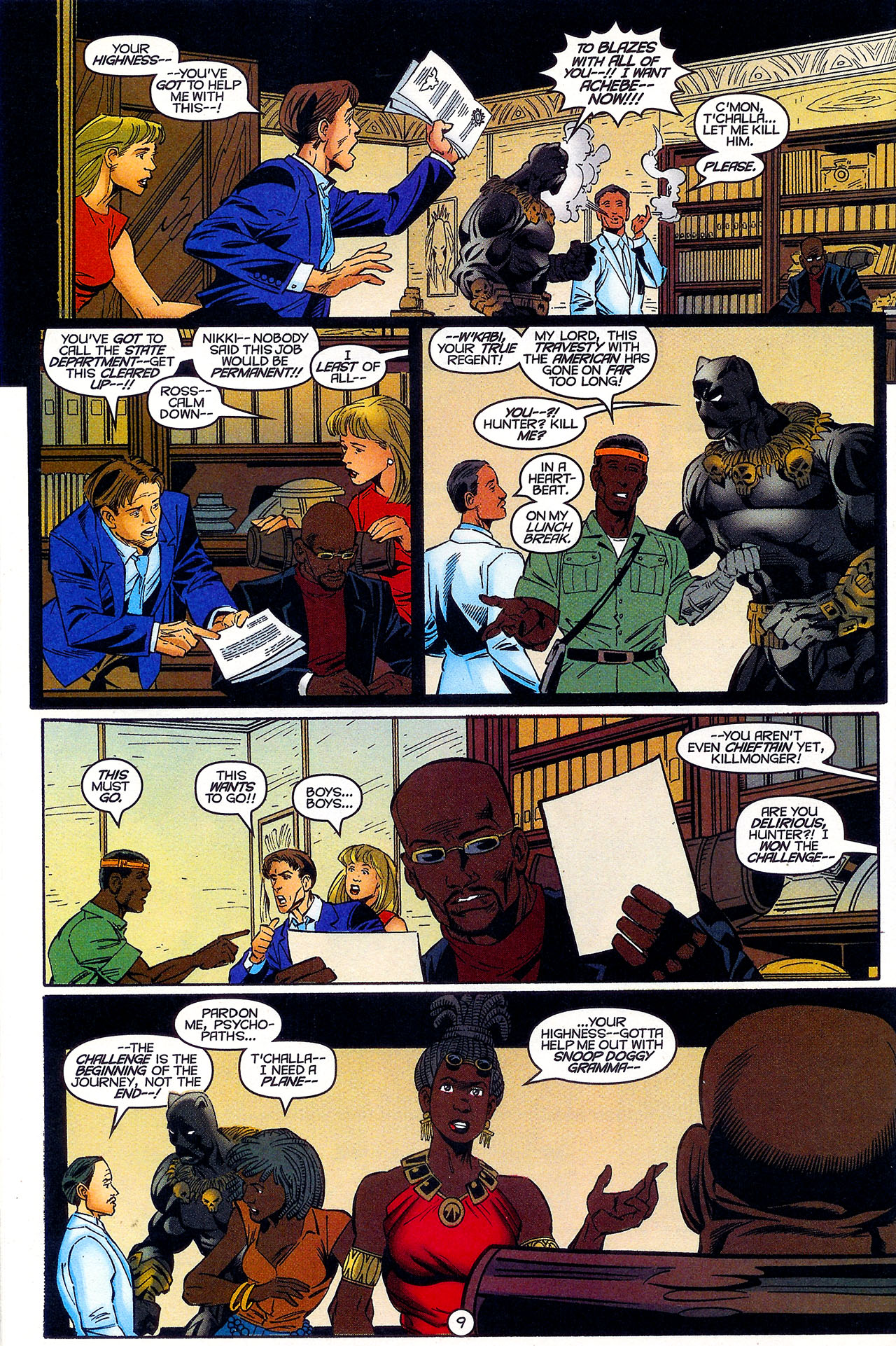 Read online Black Panther (1998) comic -  Issue #24 - 10