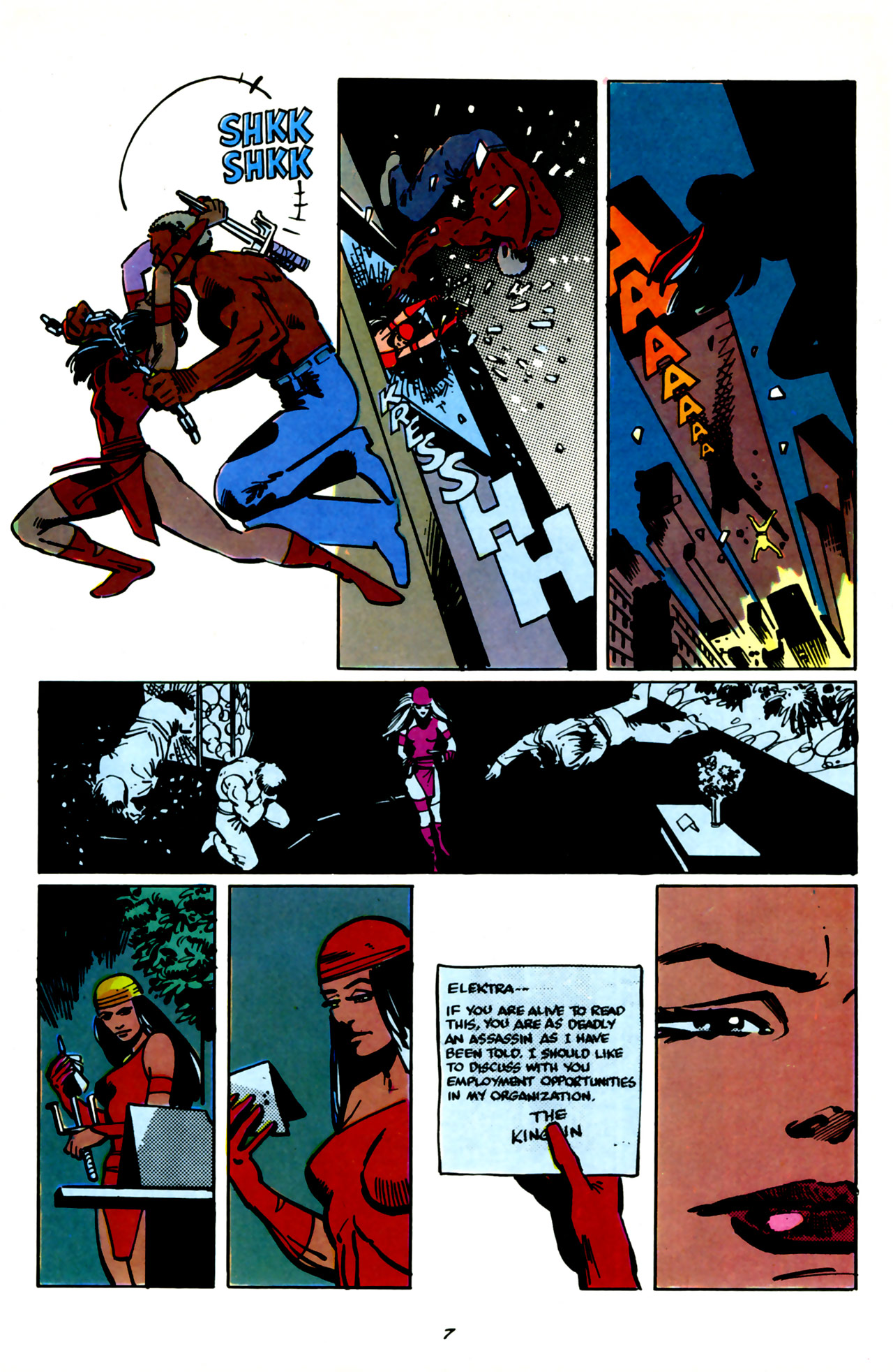 Read online Elektra Megazine comic -  Issue #2 - 9