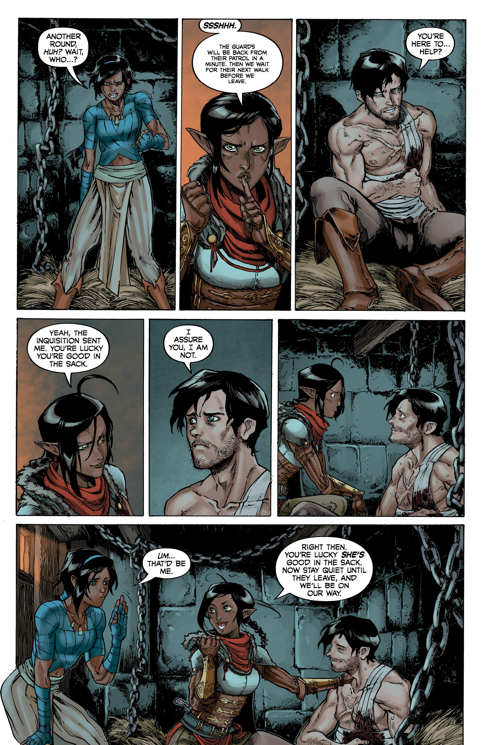 Read online Dragon Age: The First Five Graphic Novels comic -  Issue # TPB (Part 4) - 60