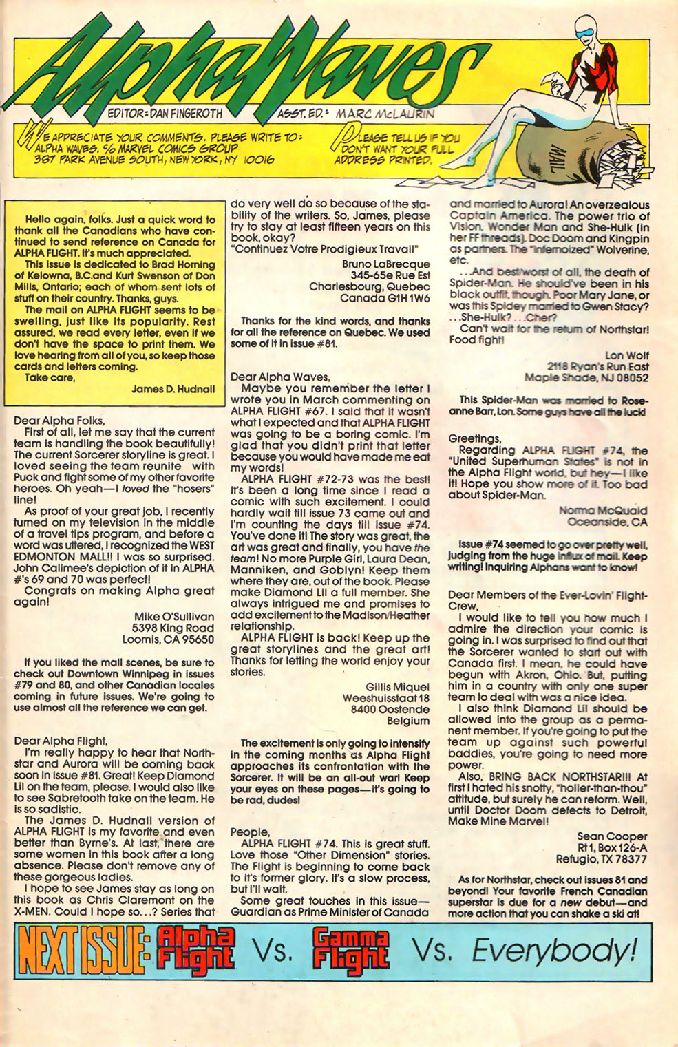 Read online Alpha Flight (1983) comic -  Issue #79 - 26
