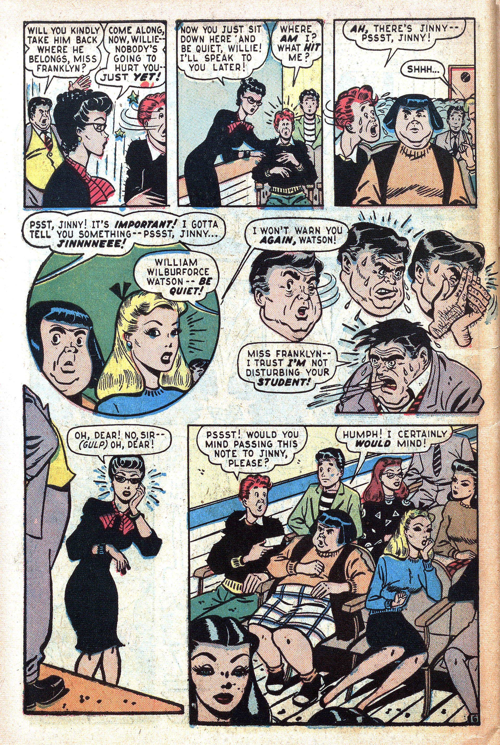 Read online Willie Comics (1946) comic -  Issue #10 - 46