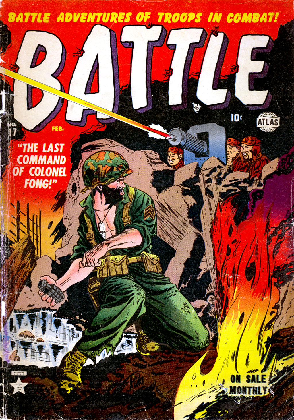 Read online Battle comic -  Issue #17 - 1