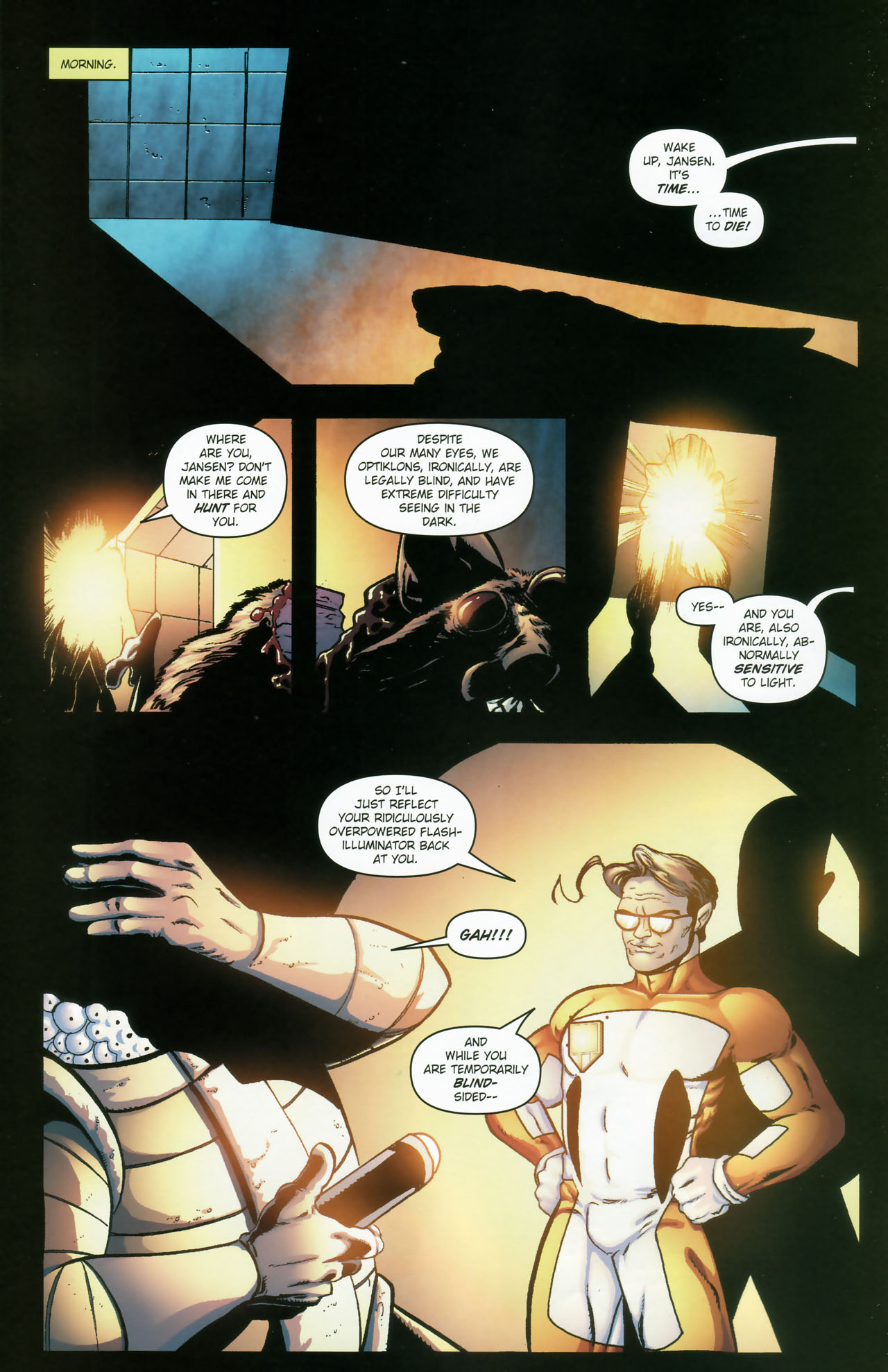 Read online Stephen Colbert's Tek Jansen comic -  Issue #3 - 10