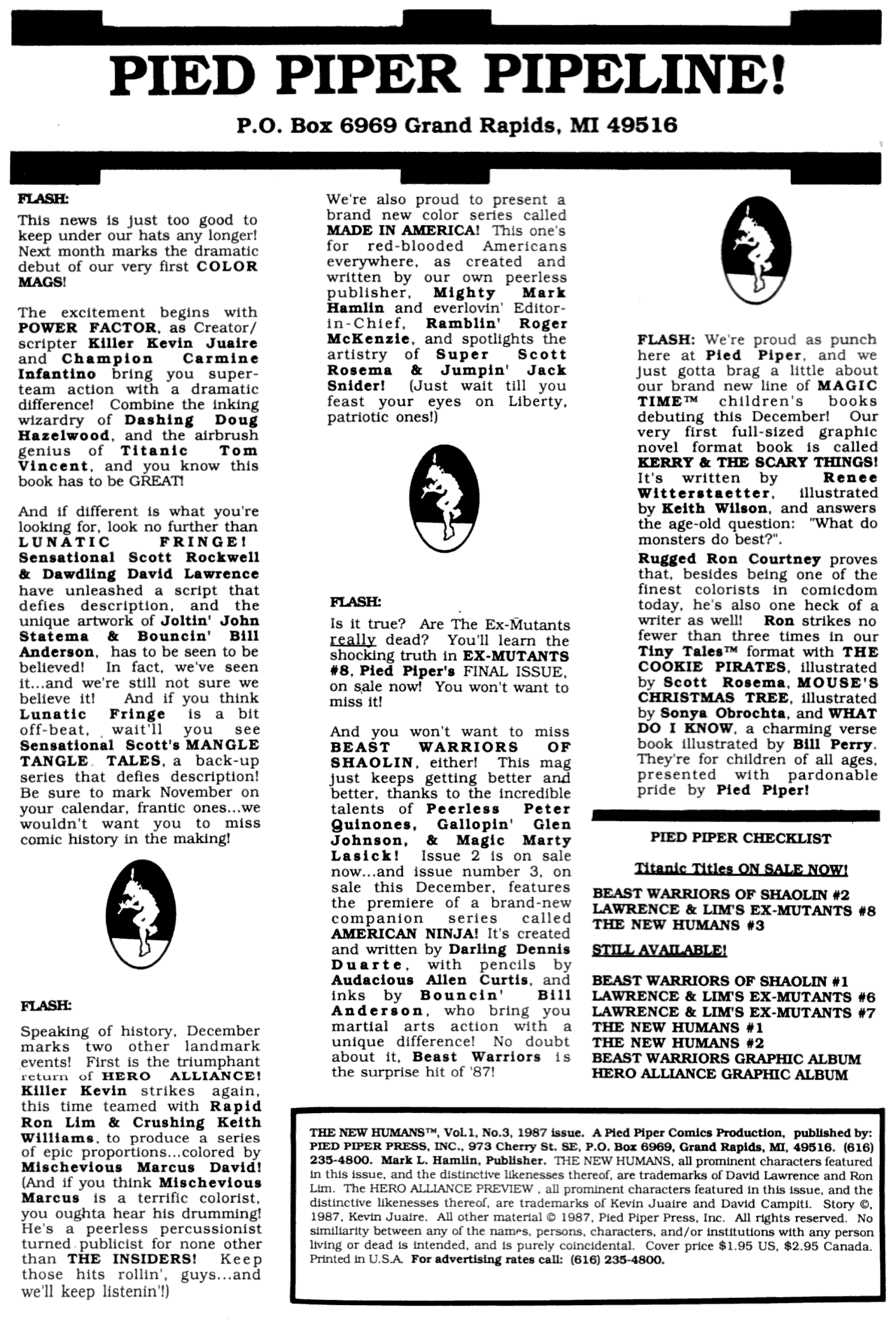 Read online The New Humans Vol. 1 comic -  Issue #3 - 3