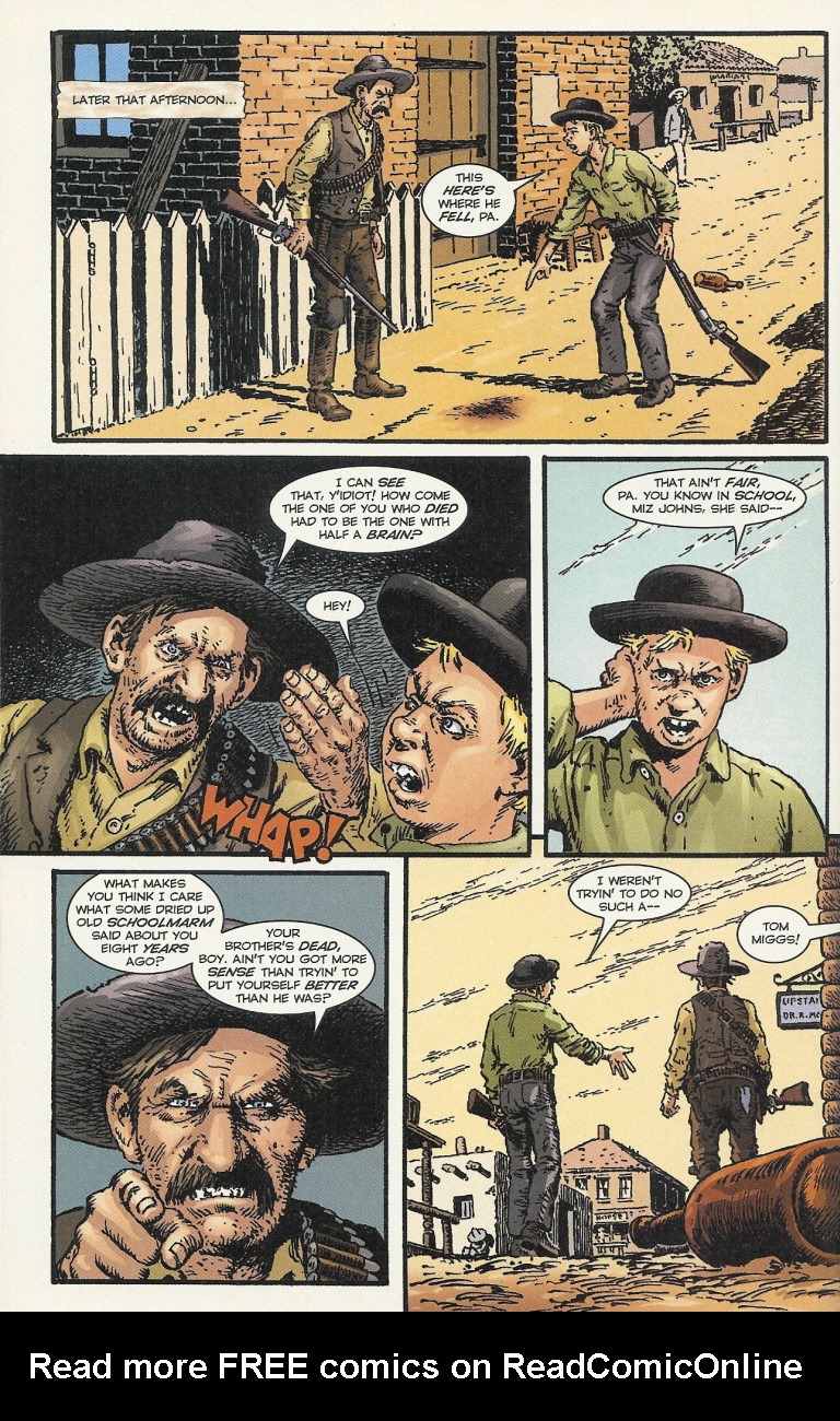 Read online Desperadoes: Quiet Of The Grave comic -  Issue #1 - 8