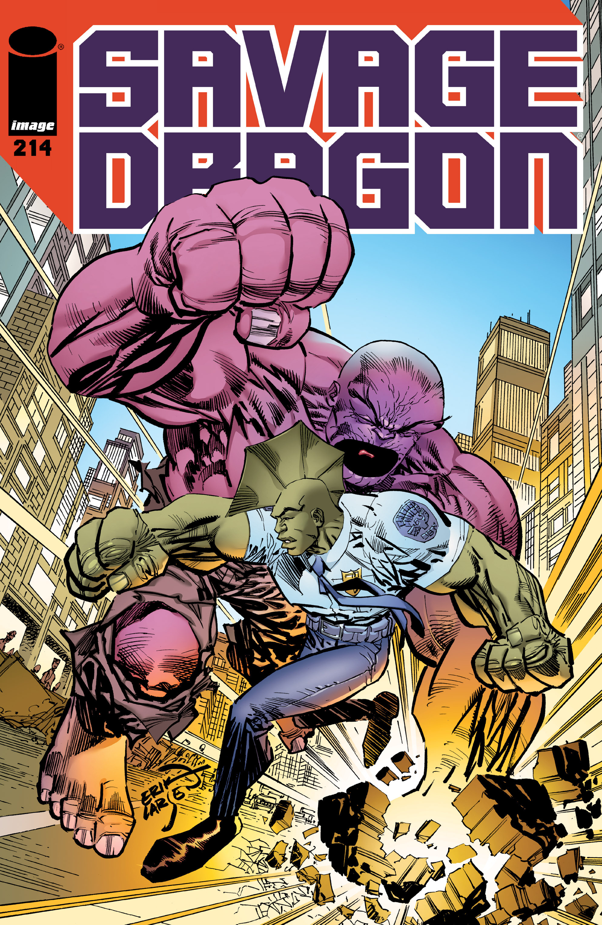 Read online The Savage Dragon (1993) comic -  Issue #214 - 1