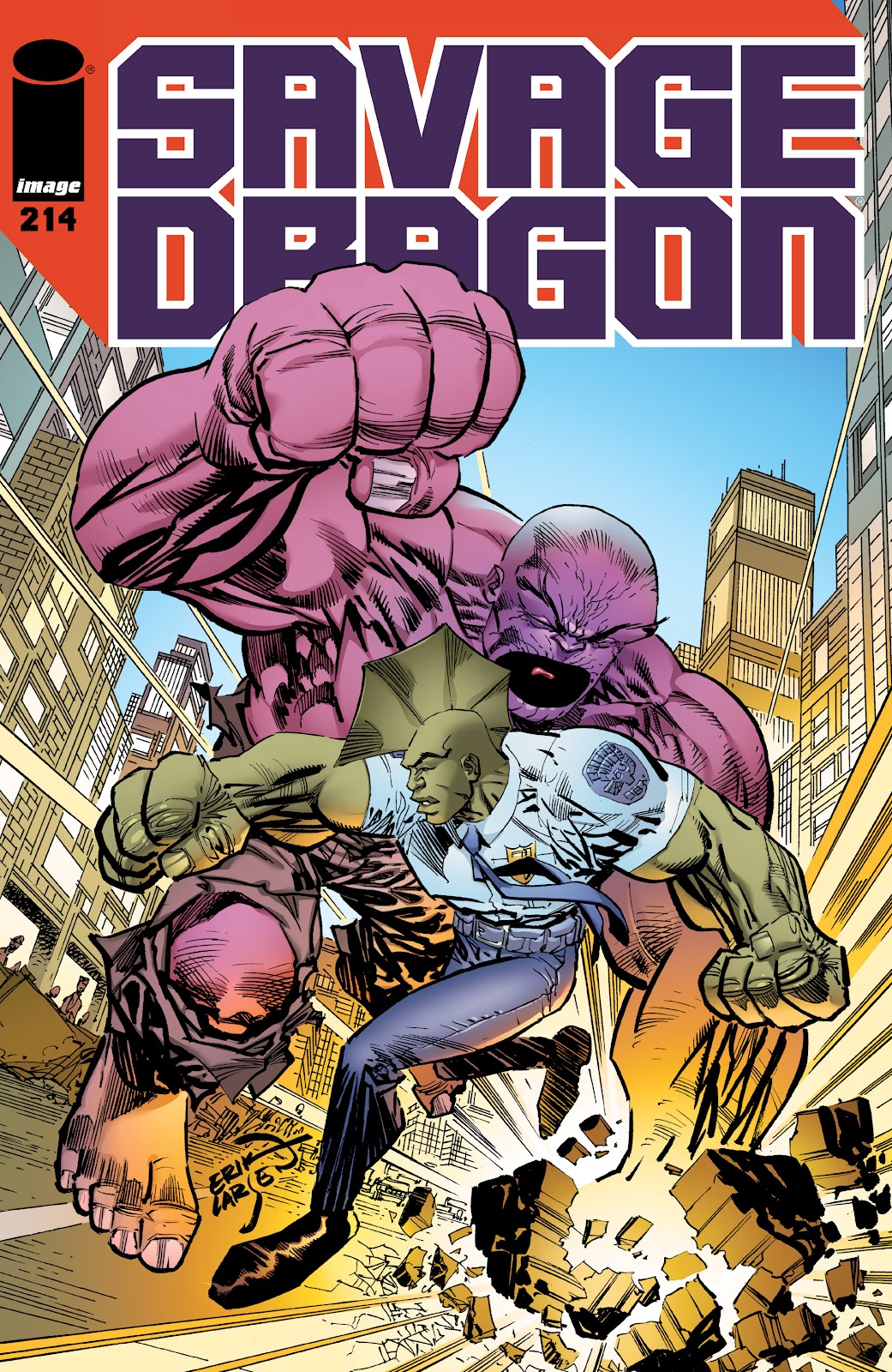 The Savage Dragon (1993) issue 214 - Page 1