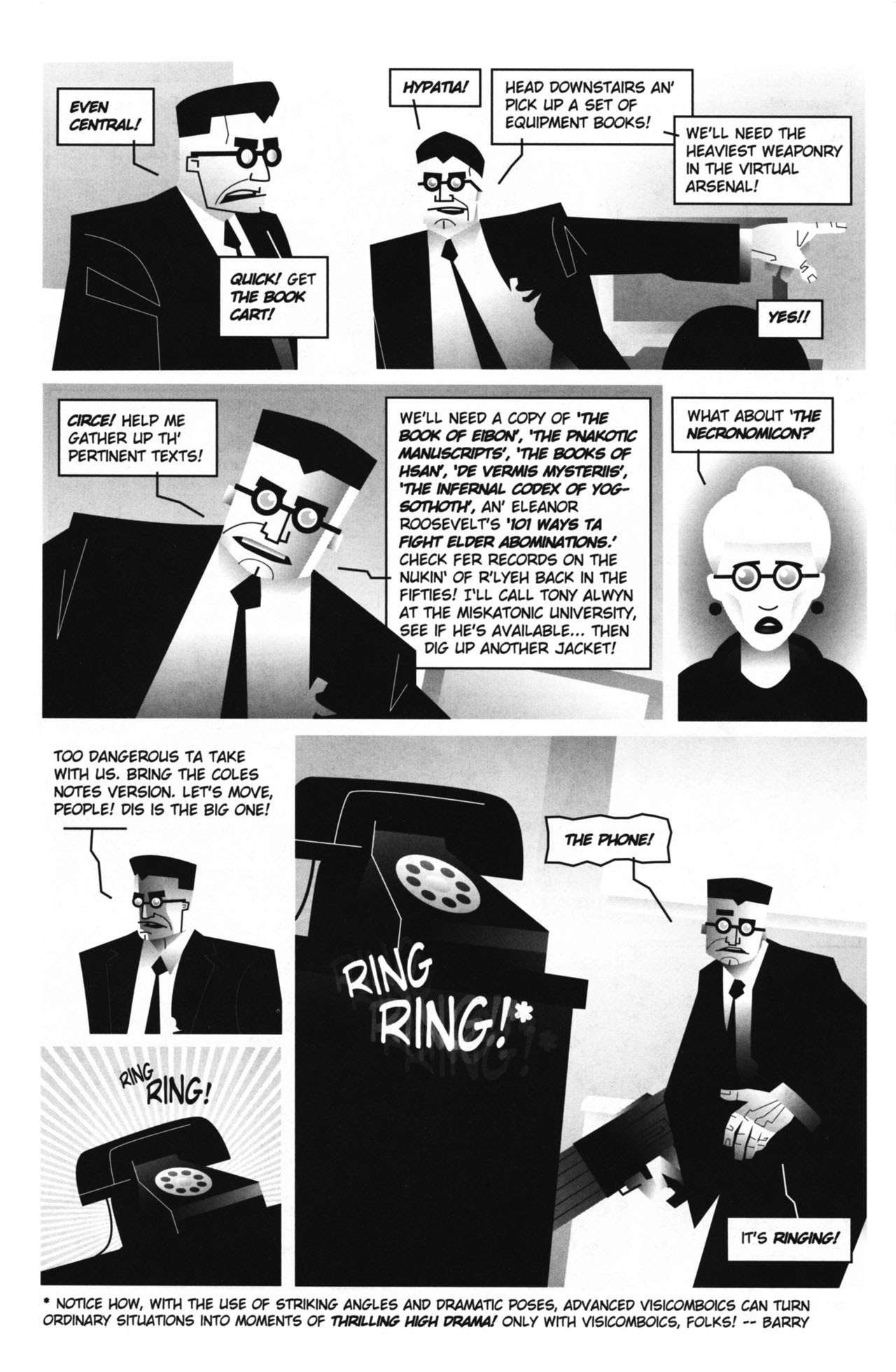 Read online Rex Libris comic -  Issue #11 - 10