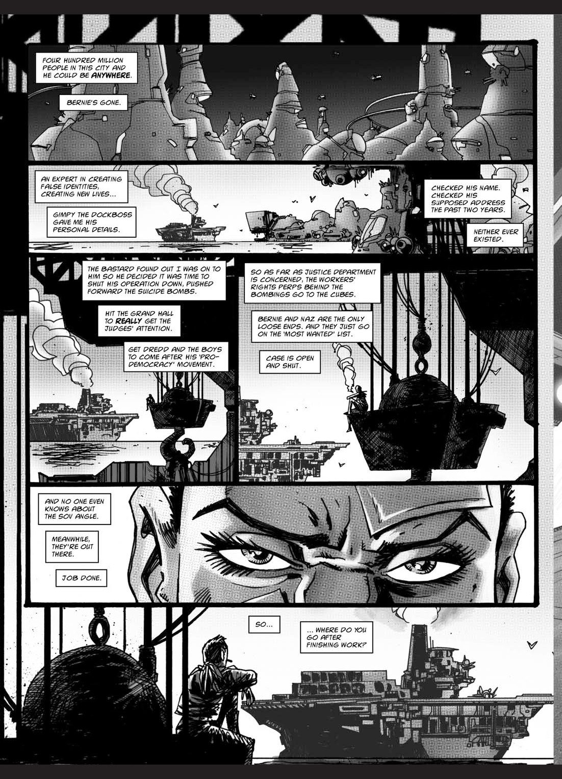 Read online Mega-City Undercover comic -  Issue # TPB 2 - 37