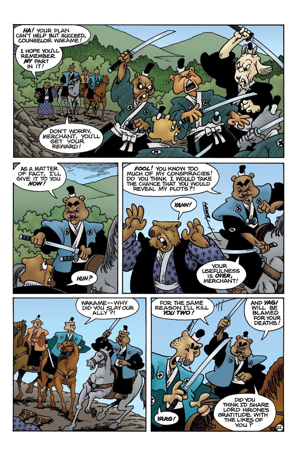 Usagi Yojimbo: Lone Goat and Kid issue 6 - Page 24