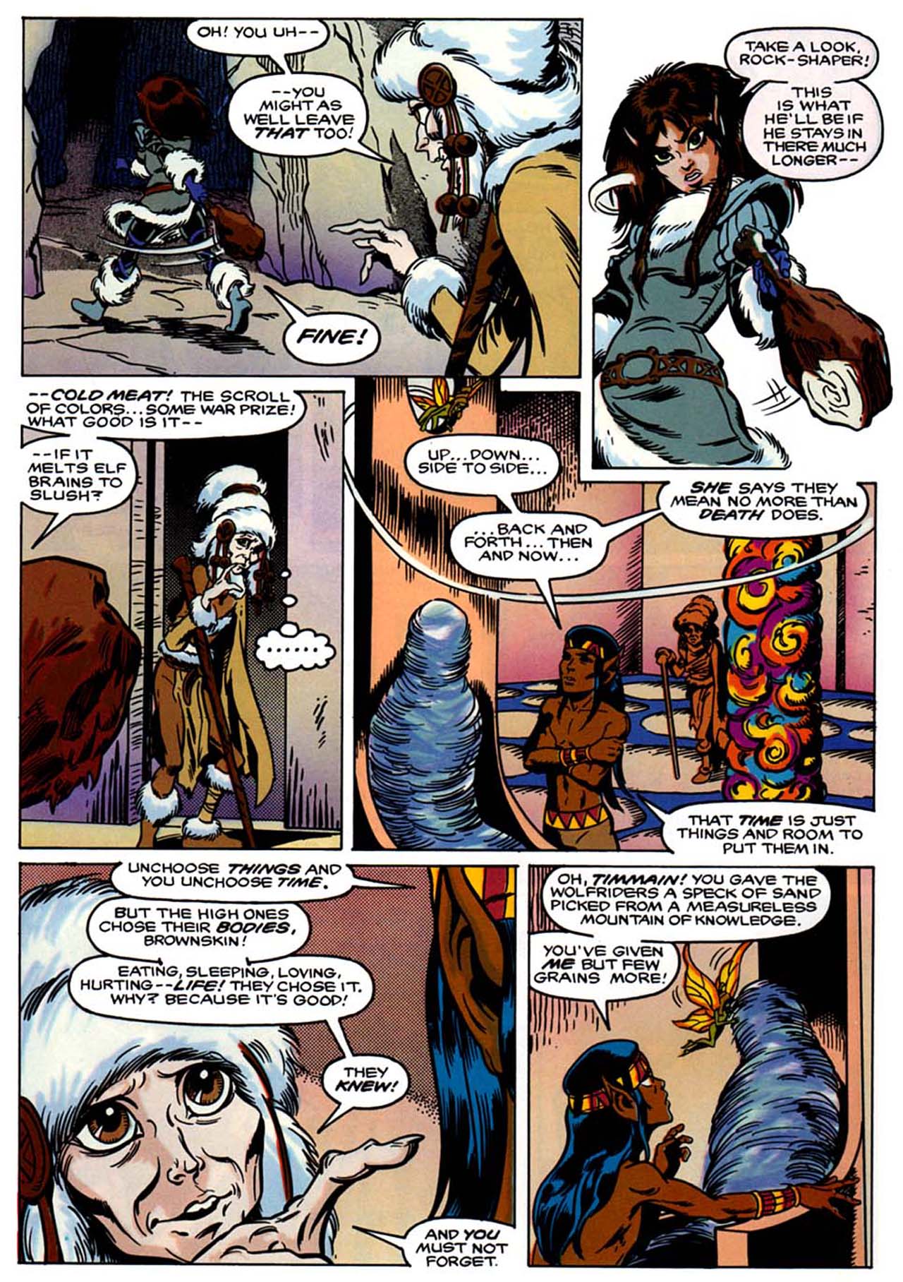 Read online ElfQuest: Siege at Blue Mountain comic -  Issue #1 - 7