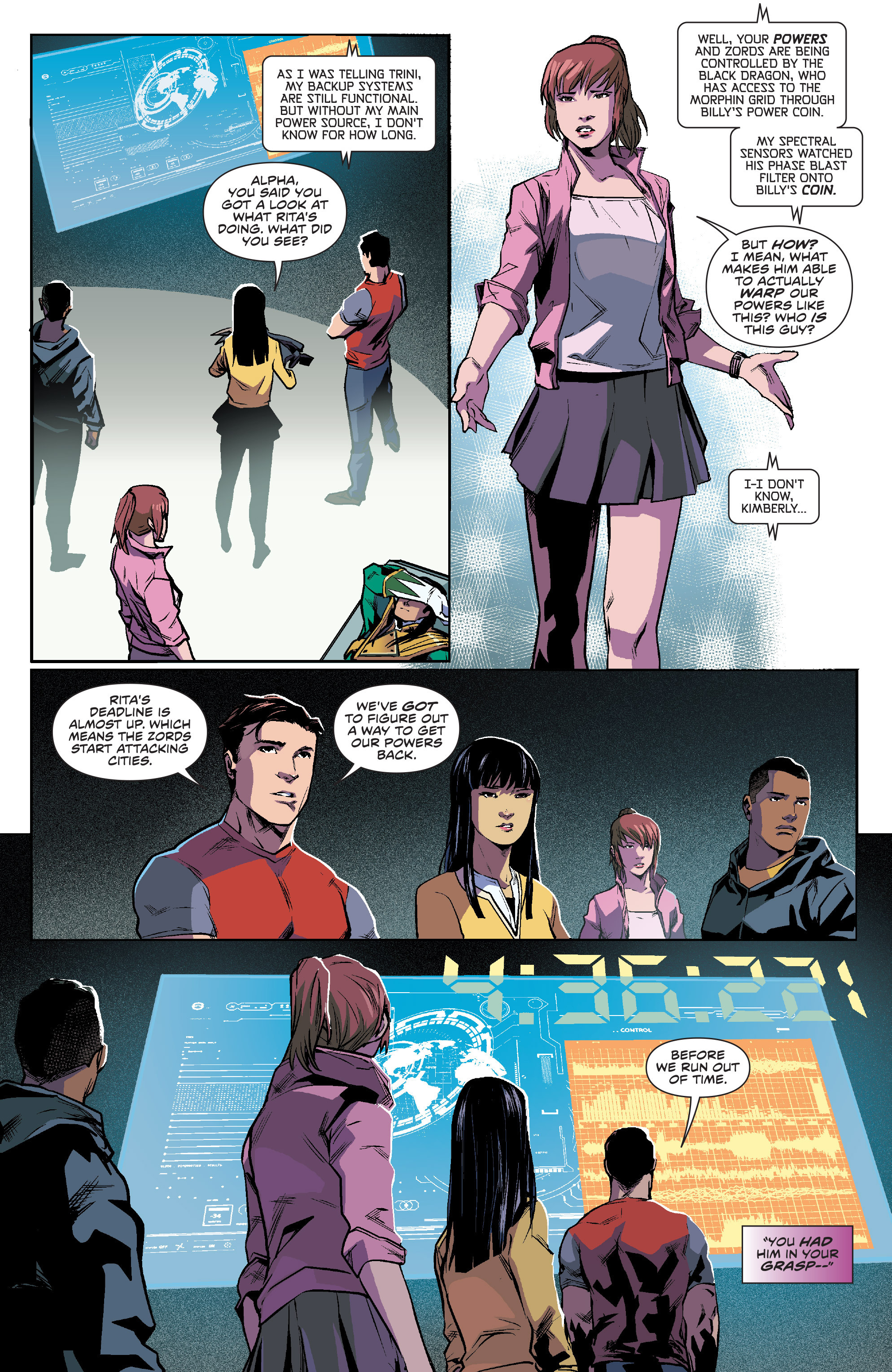 Read online Mighty Morphin Power Rangers comic -  Issue #8 - 14