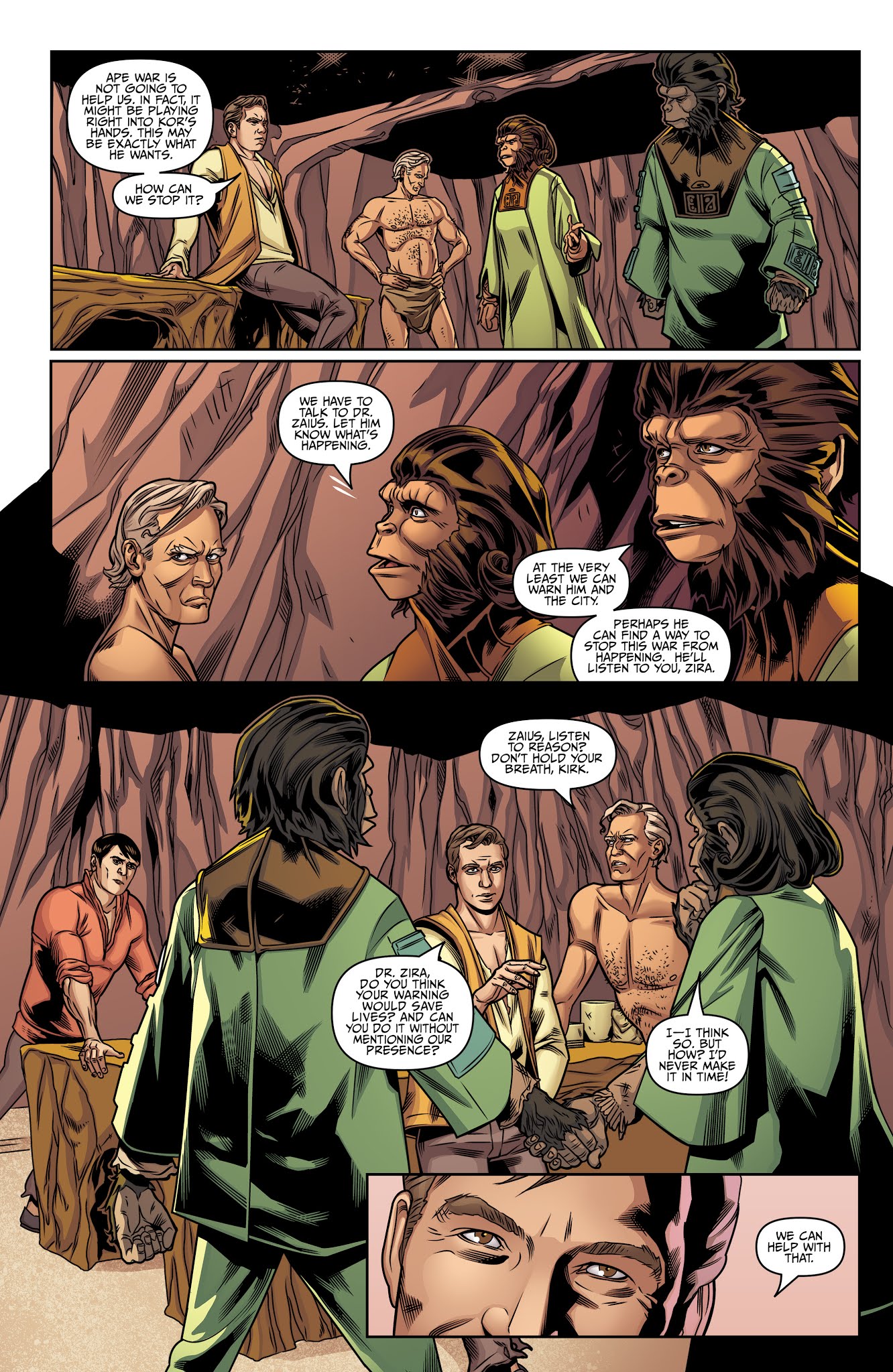 Read online Star Trek/Planet of the Apes: The Primate Directive comic -  Issue # _TPB - 77