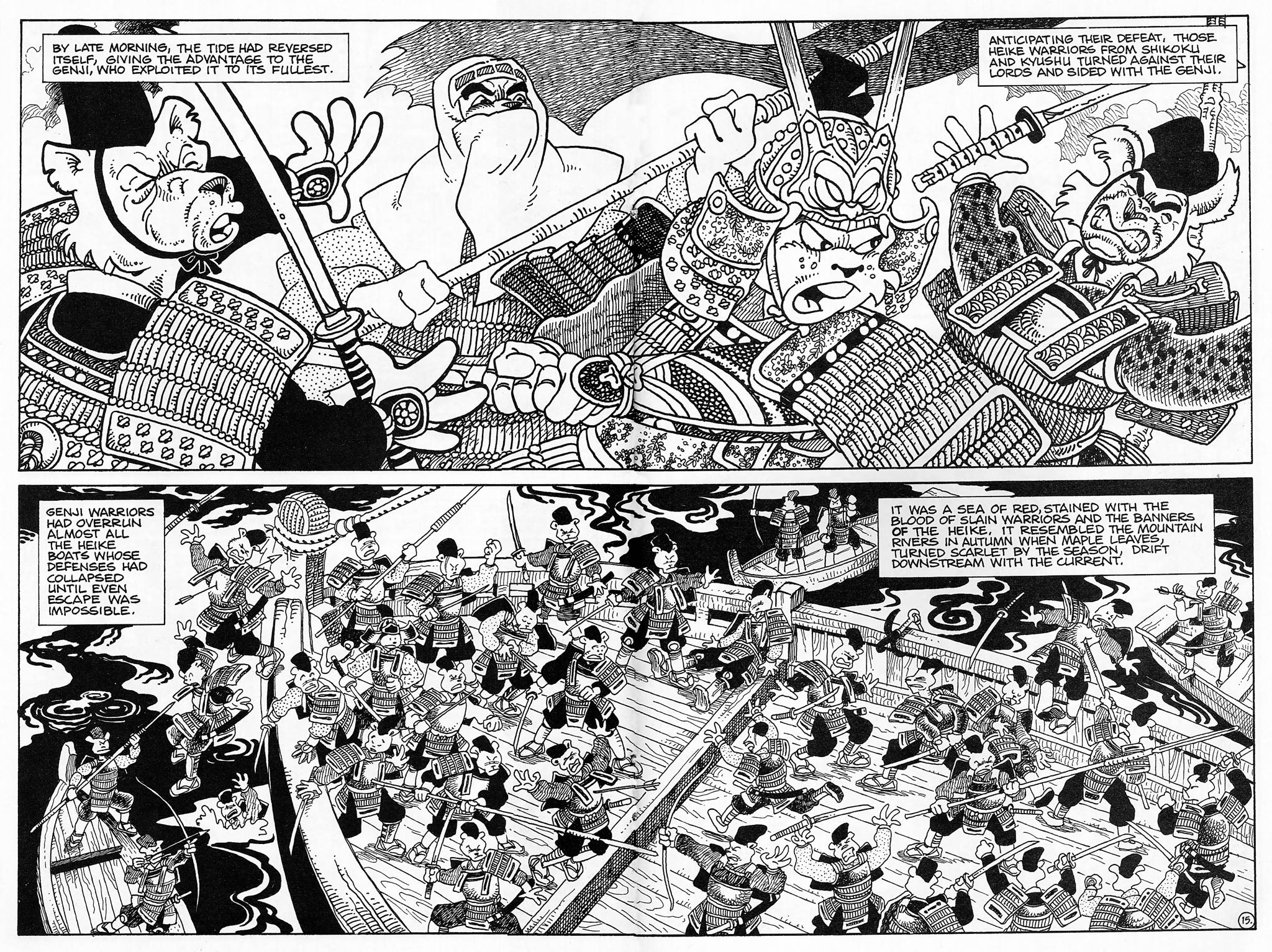 Read online Usagi Yojimbo (1996) comic -  Issue #14 - 15