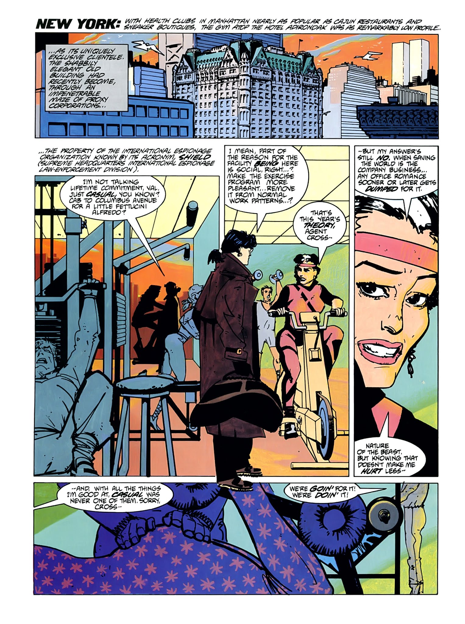 Read online Wolverine, Nick Fury: The Scorpio Connection comic -  Issue # TPB - 8