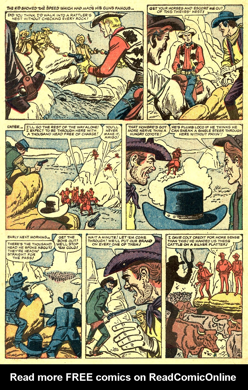 Read online Kid Colt Outlaw comic -  Issue #76 - 6