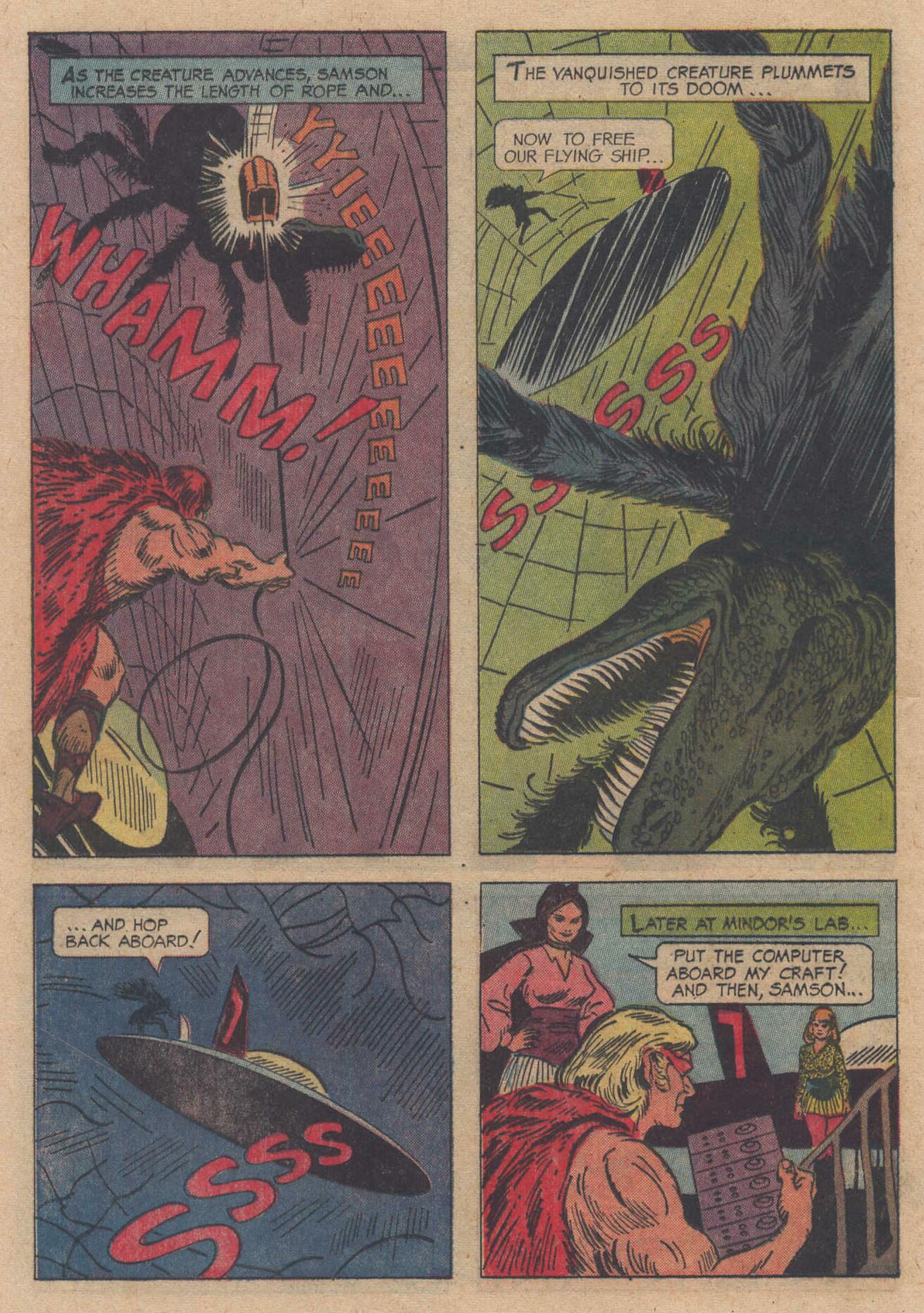 Read online Mighty Samson (1964) comic -  Issue #6 - 20