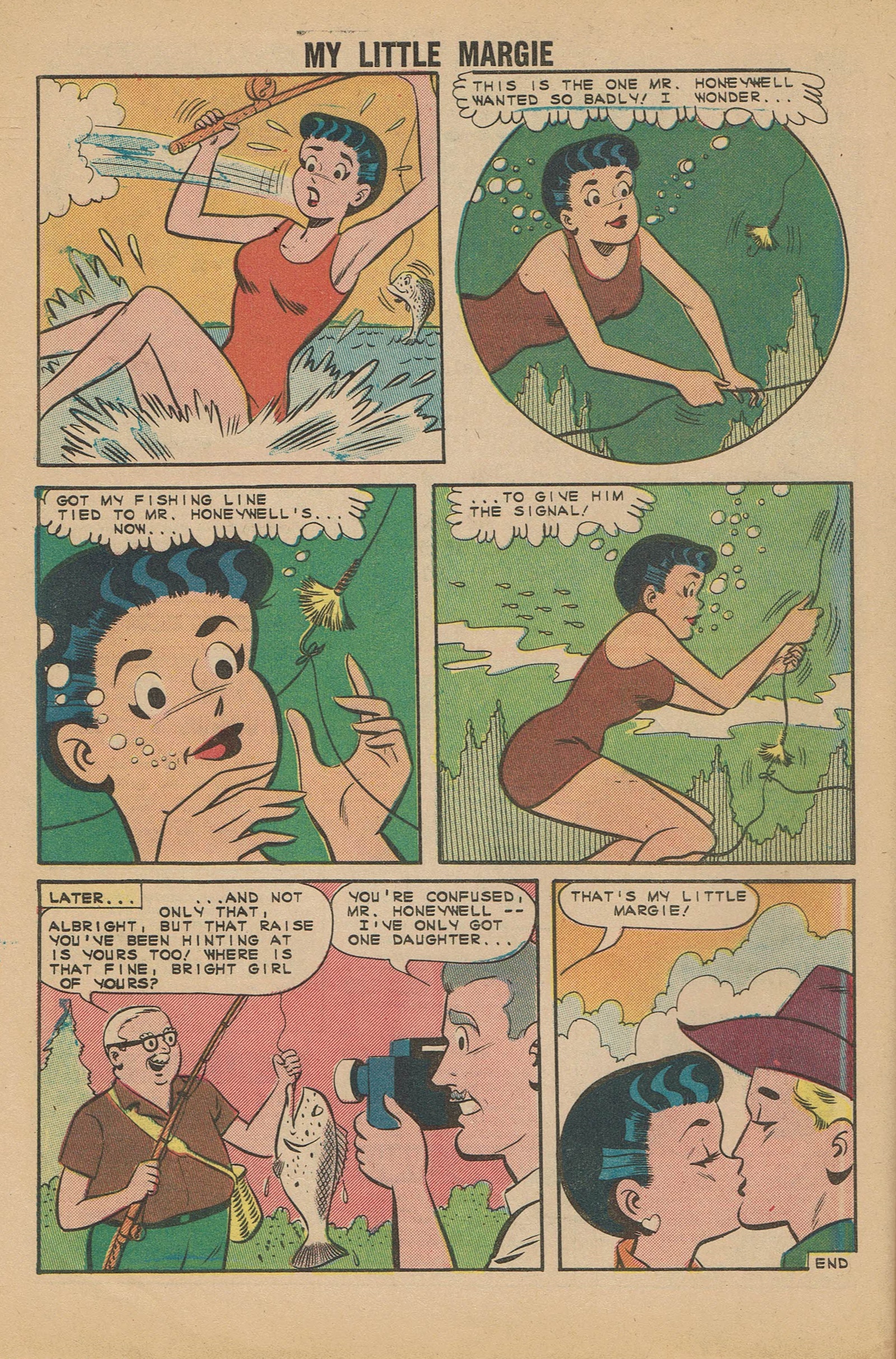 Read online My Little Margie (1954) comic -  Issue #51 - 32