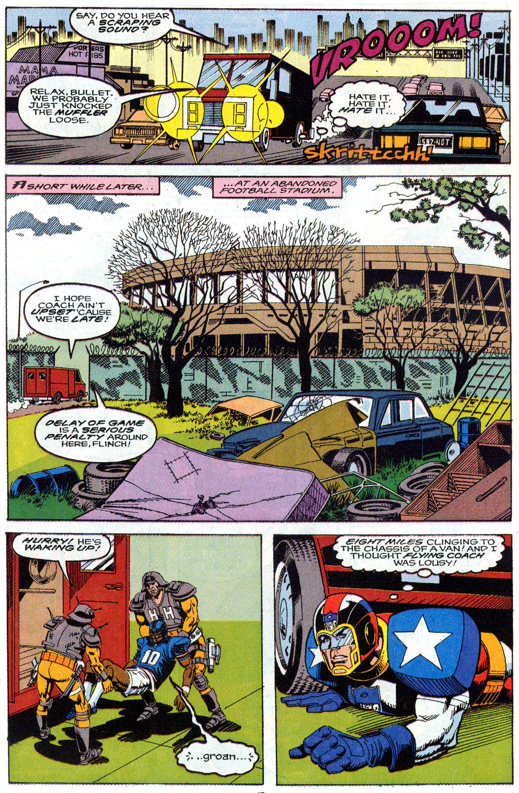 Read online NFL SuperPro comic -  Issue #5 - 14