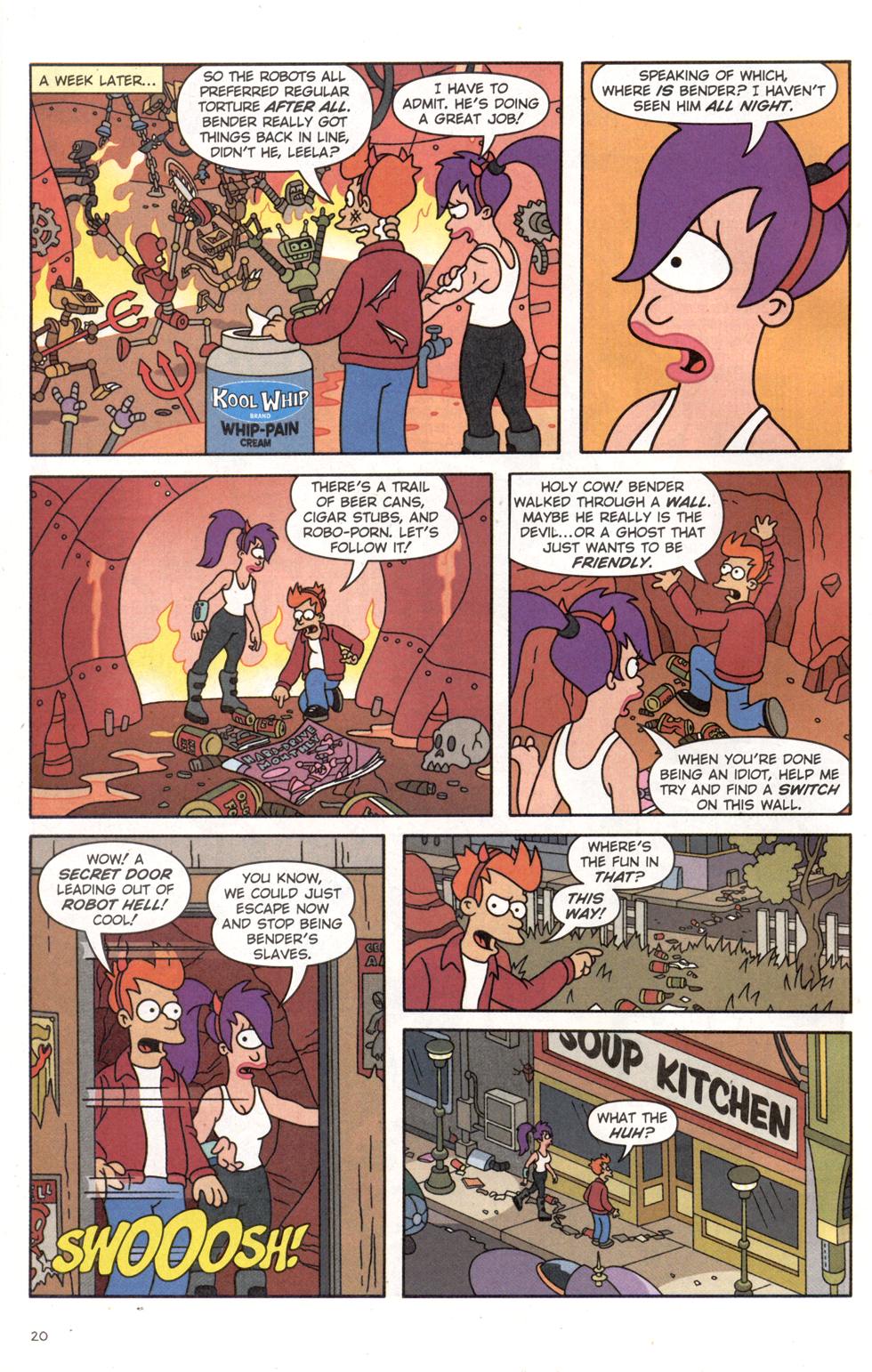 Read online Futurama Comics comic -  Issue #13 - 21