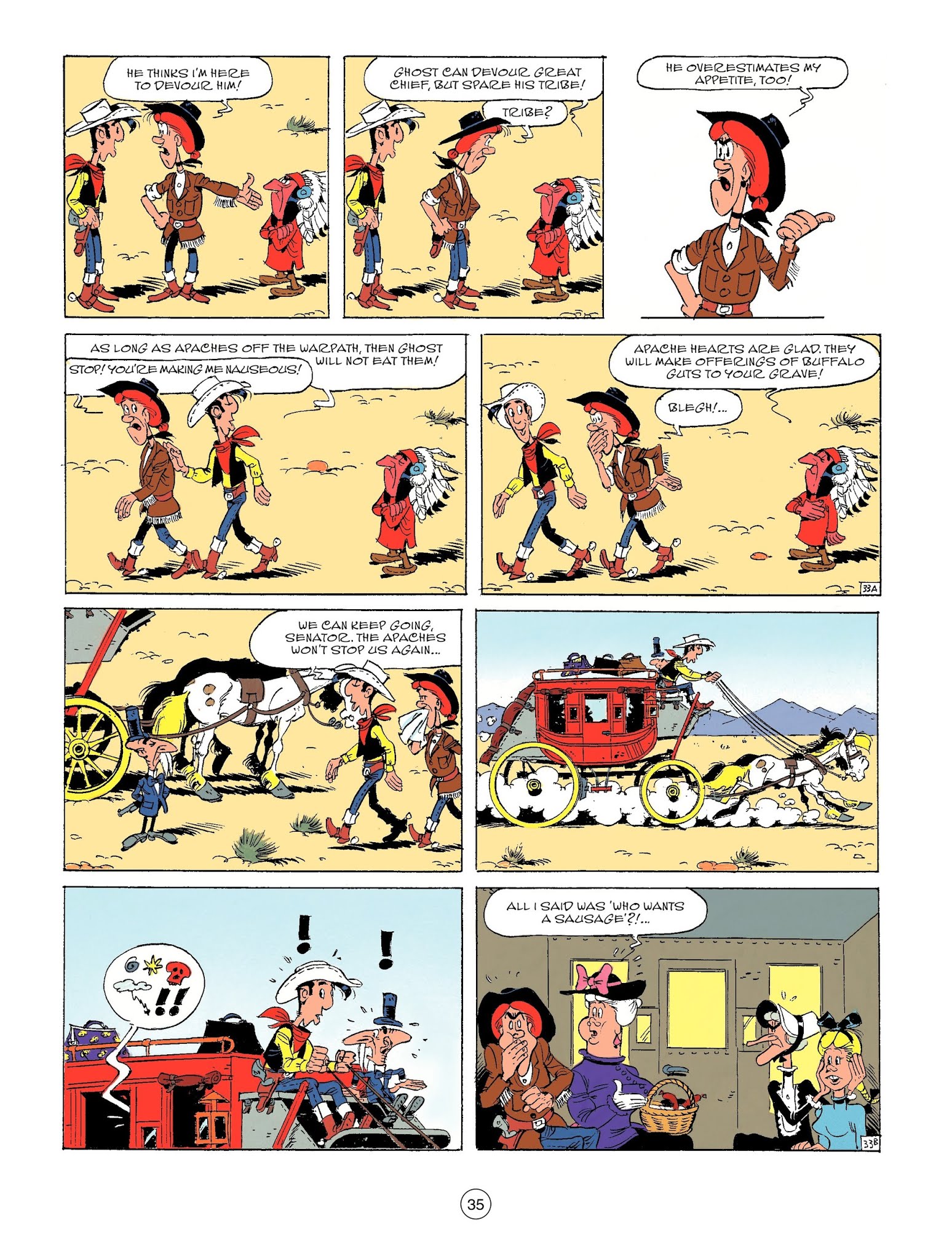 Read online A Lucky Luke Adventure comic -  Issue #65 - 37
