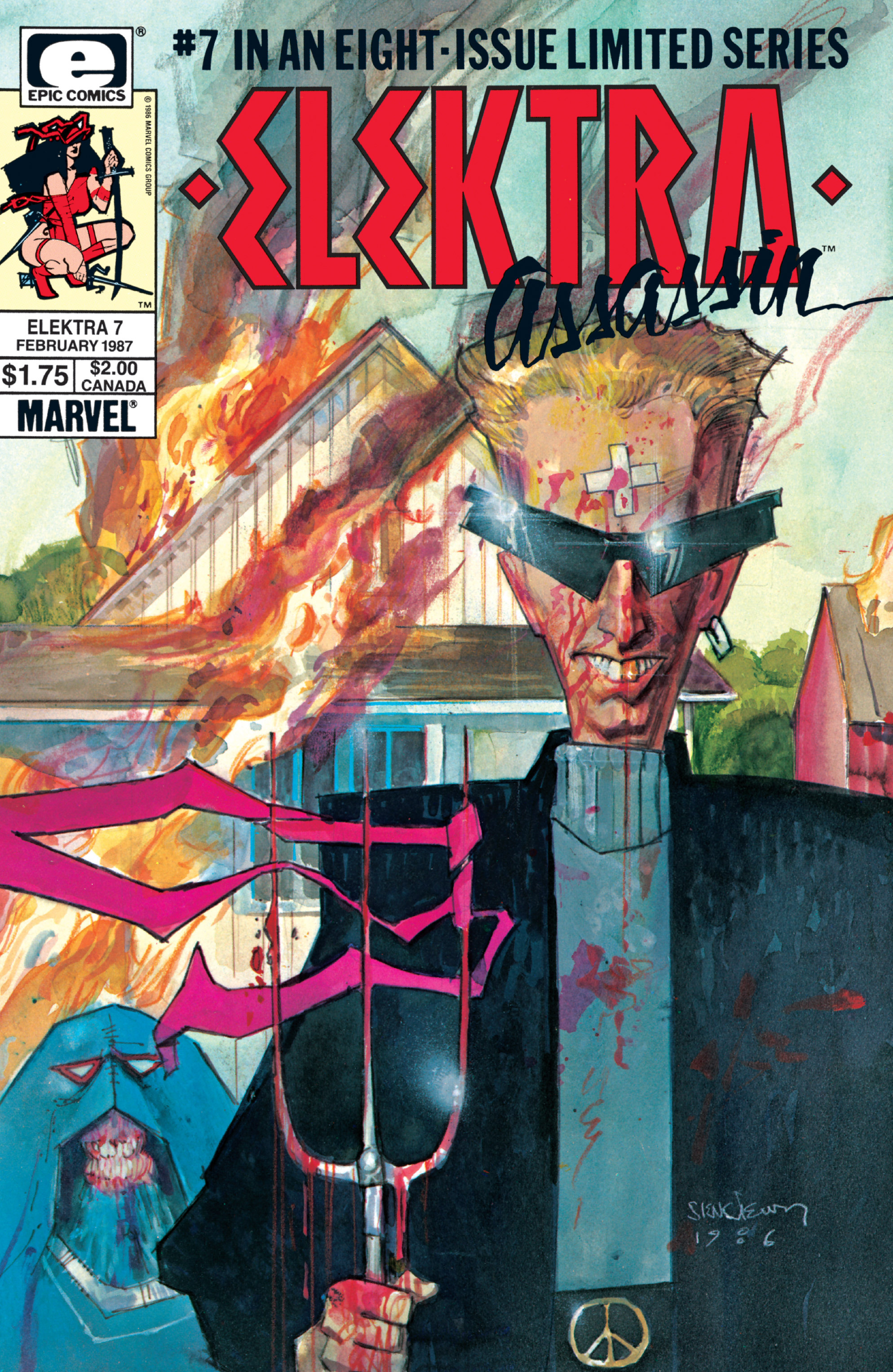 Read online Elektra: Assassin comic -  Issue #7 - 1