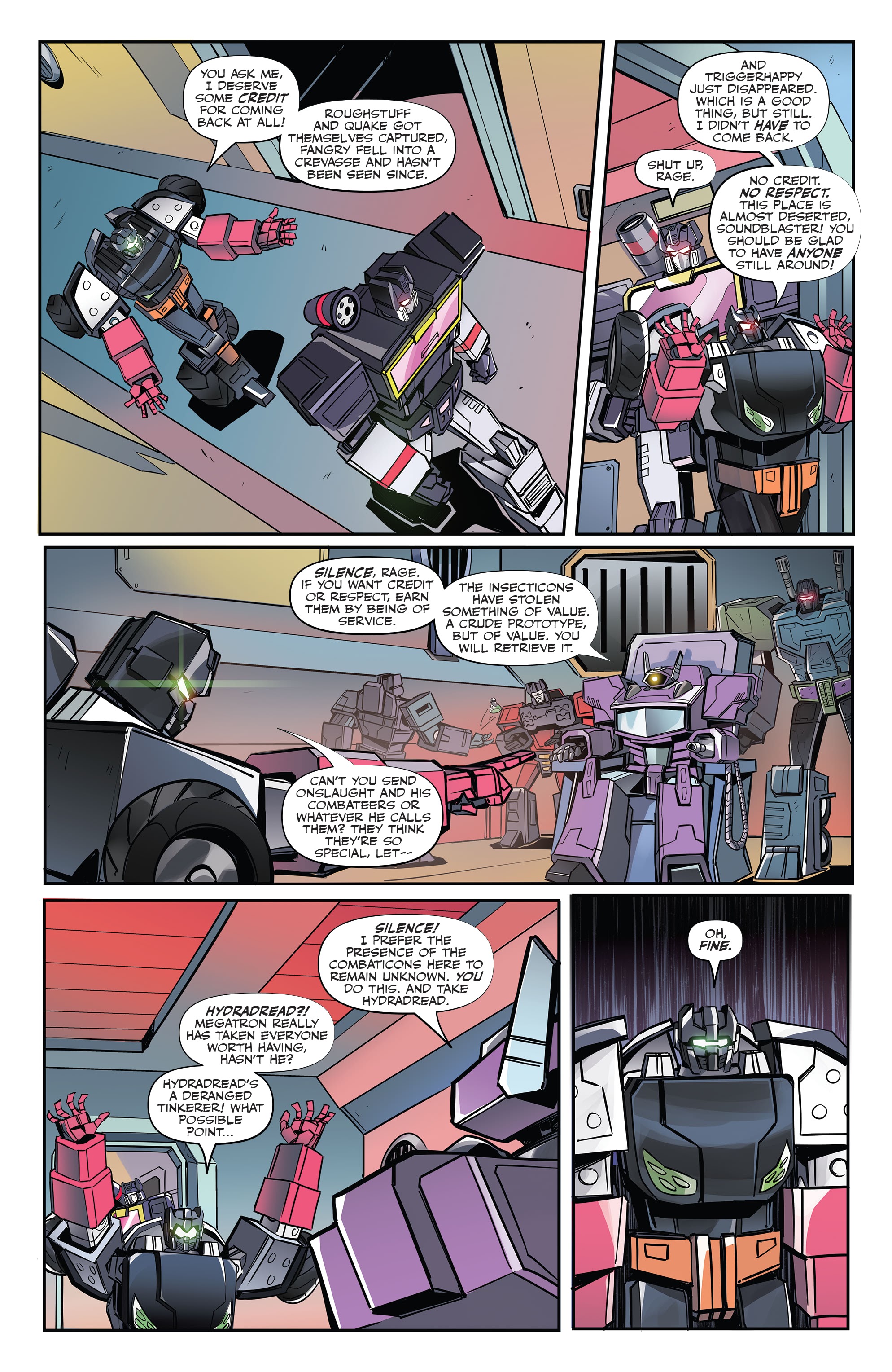 Read online Transformers: Escape comic -  Issue #3 - 23