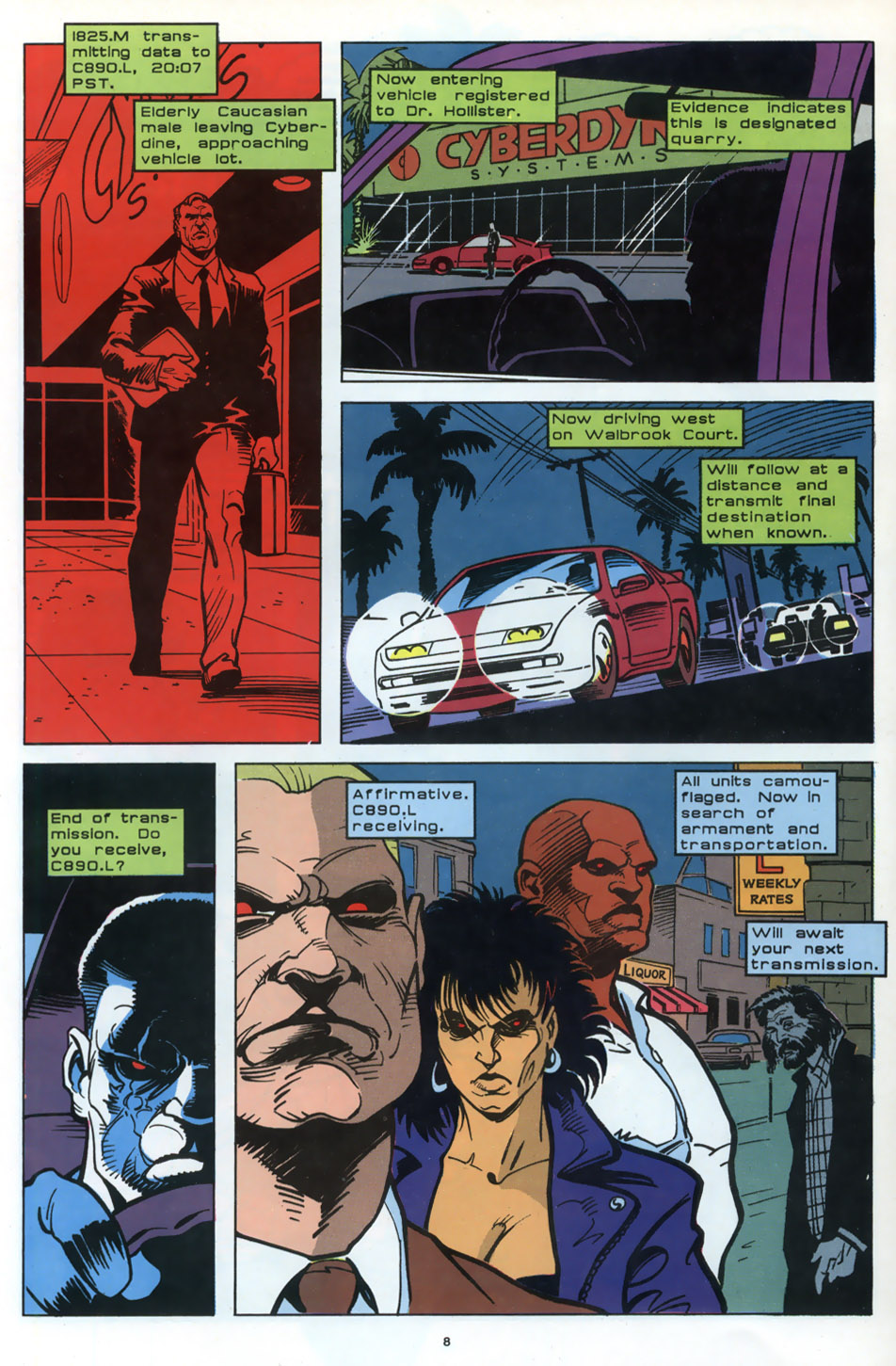 Read online The Terminator (1990) comic -  Issue #2 - 9