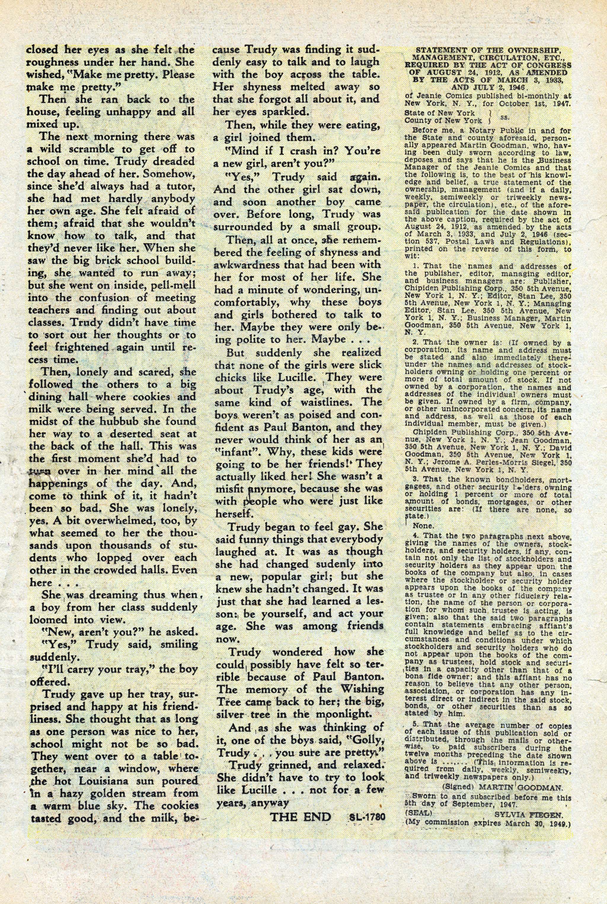 Read online Jeanie Comics comic -  Issue #18 - 27