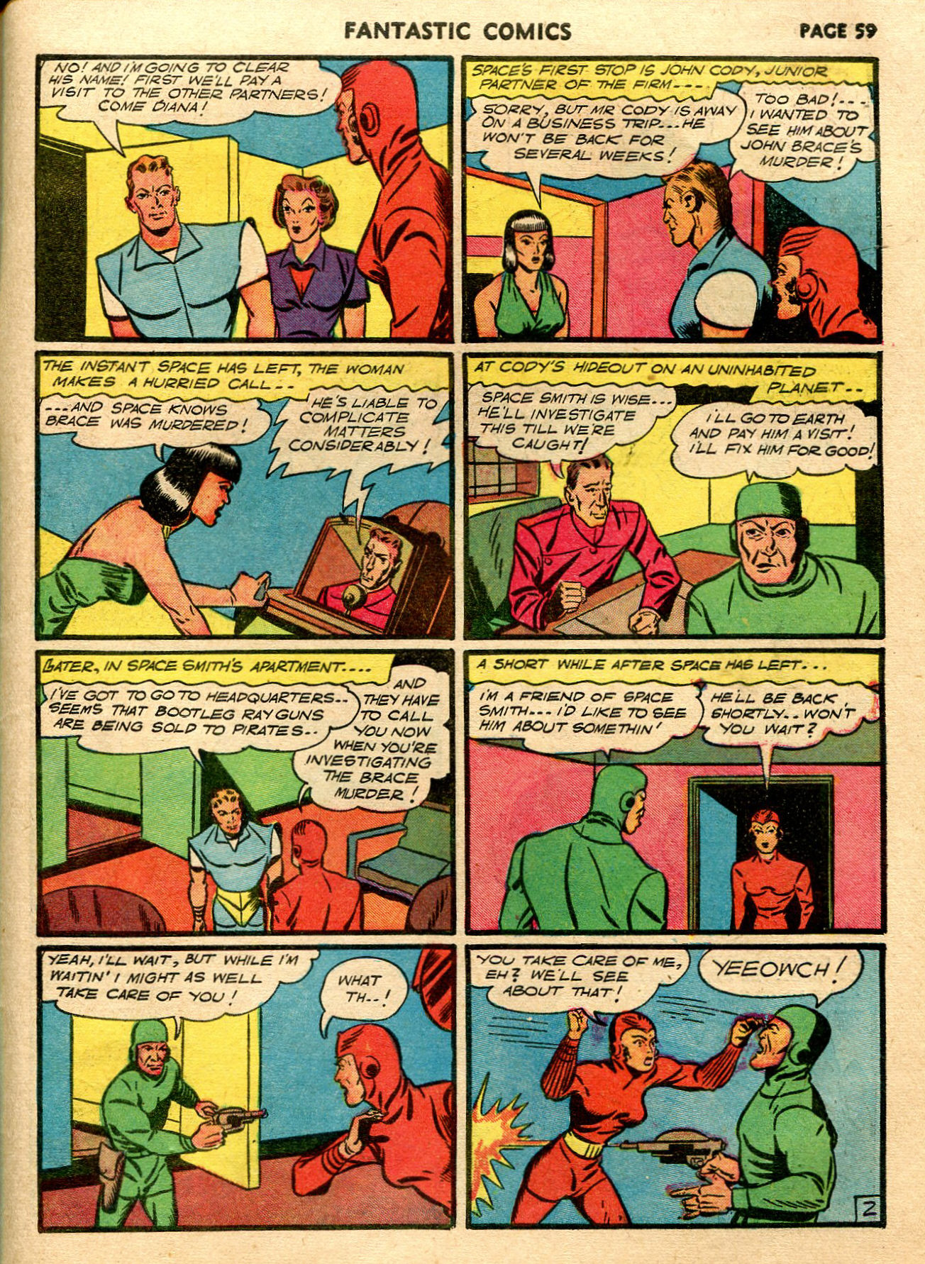 Read online Fantastic Comics comic -  Issue #21 - 57