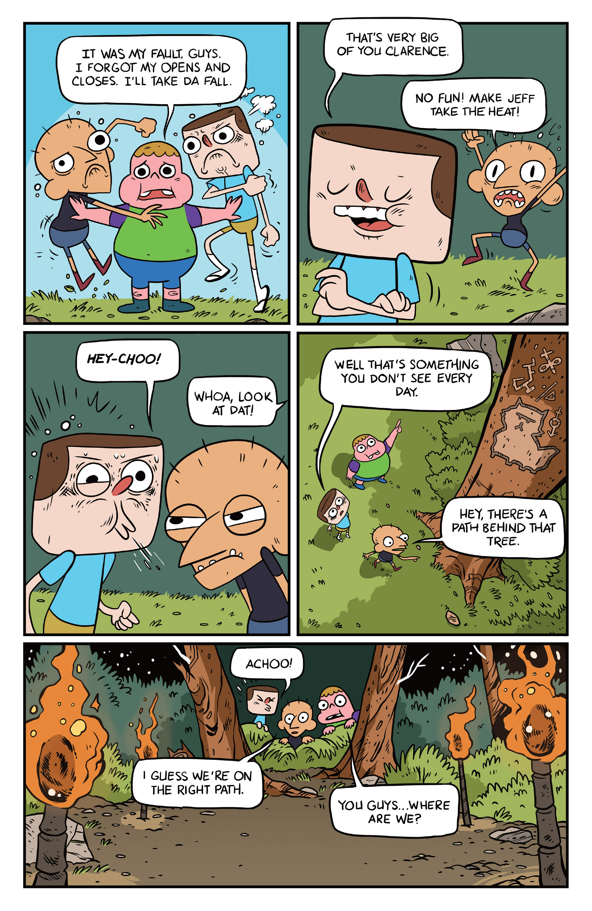 Read online Clarence: Quest comic -  Issue # Full - 11