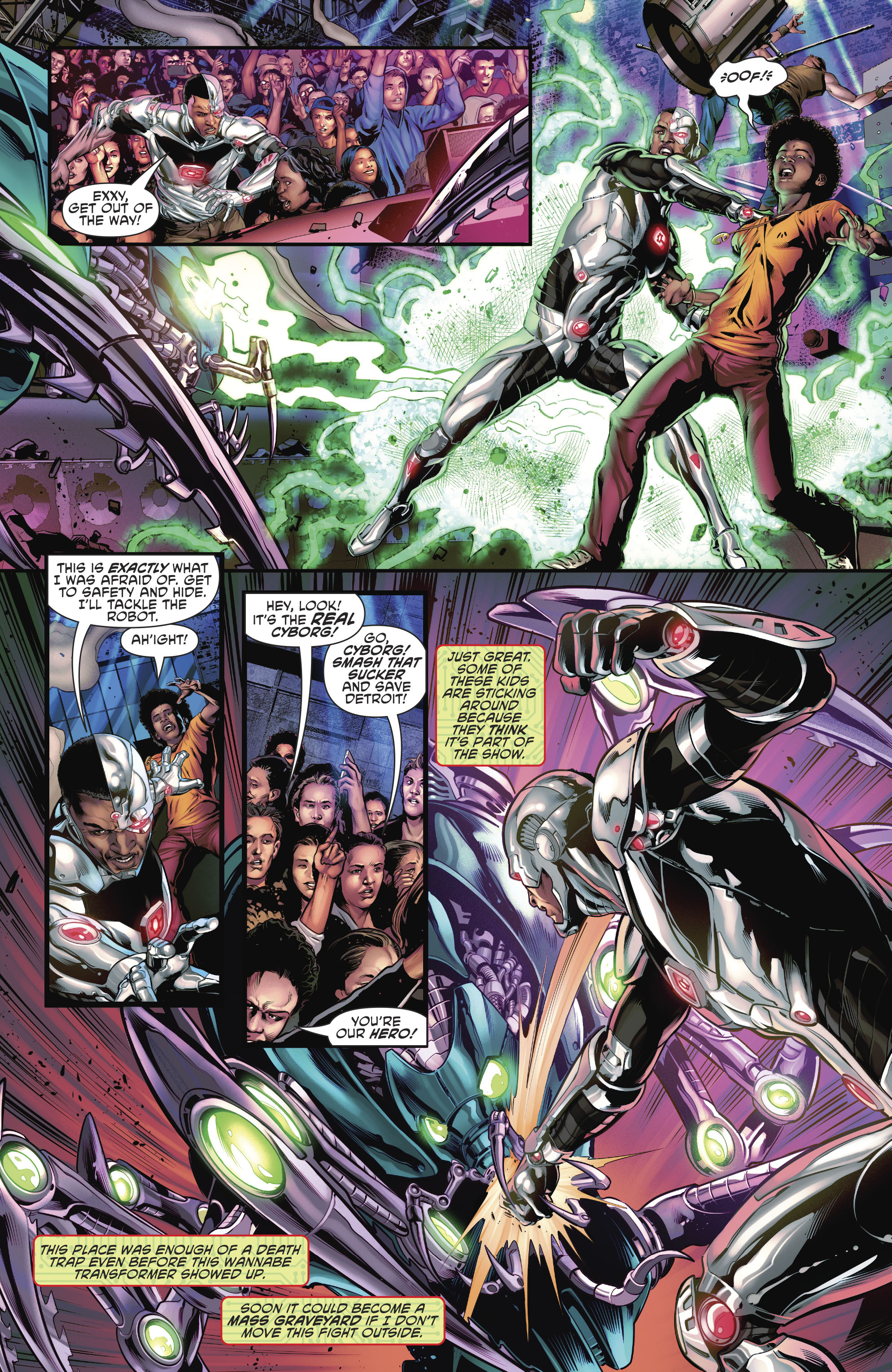 Read online Cyborg (2016) comic -  Issue #12 - 15