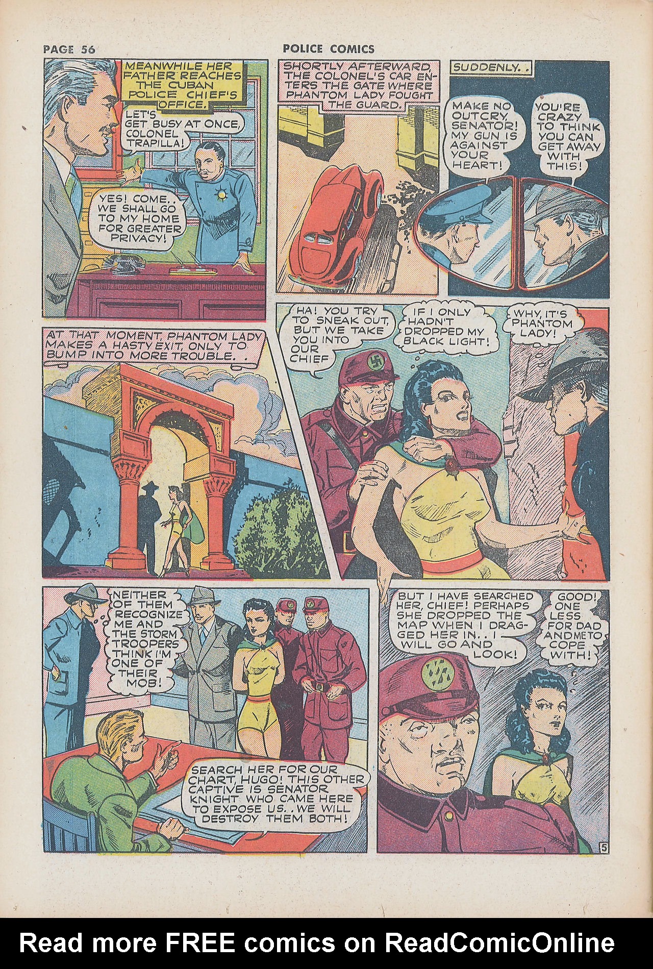 Read online Police Comics comic -  Issue #8 - 60