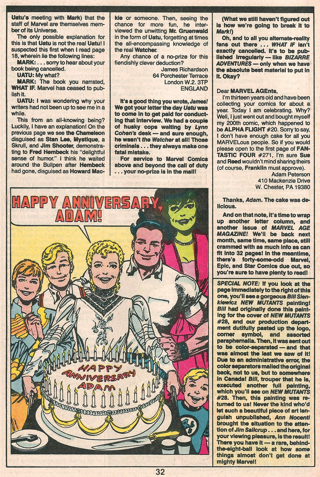 Read online Marvel Age comic -  Issue #28 - 33