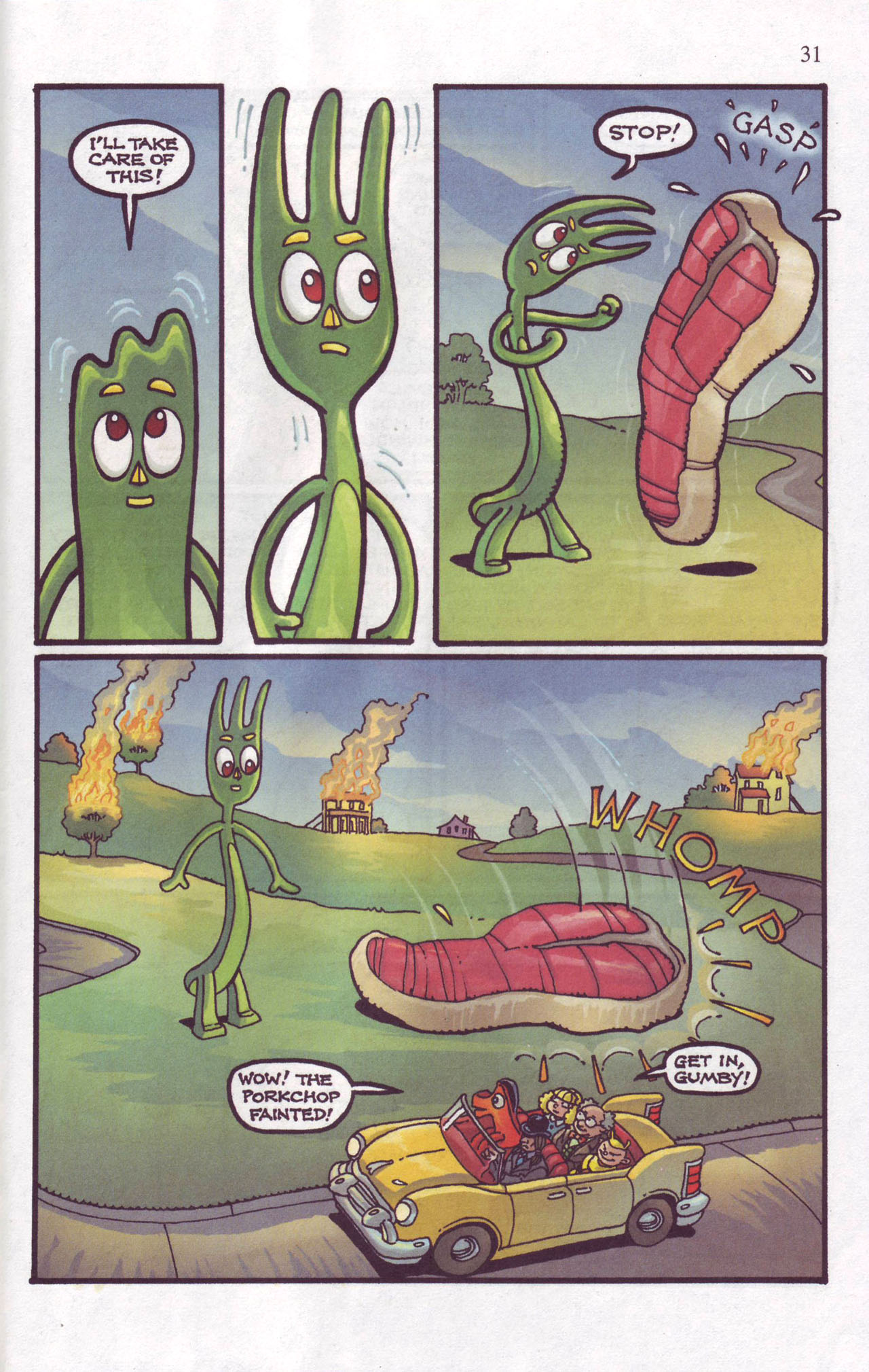 Read online Gumby (2006) comic -  Issue #3 - 33
