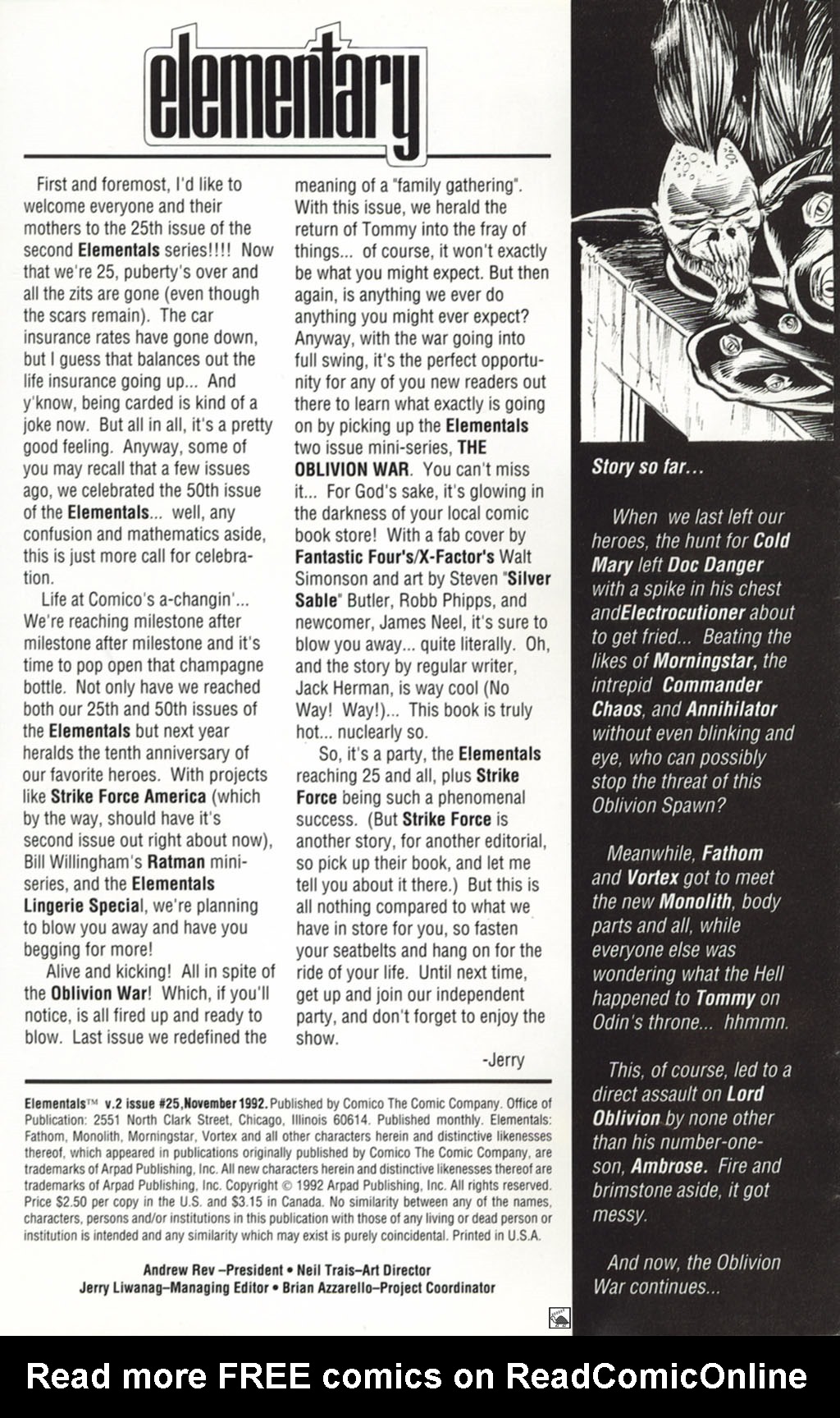 Read online Elementals (1989) comic -  Issue #25 - 3