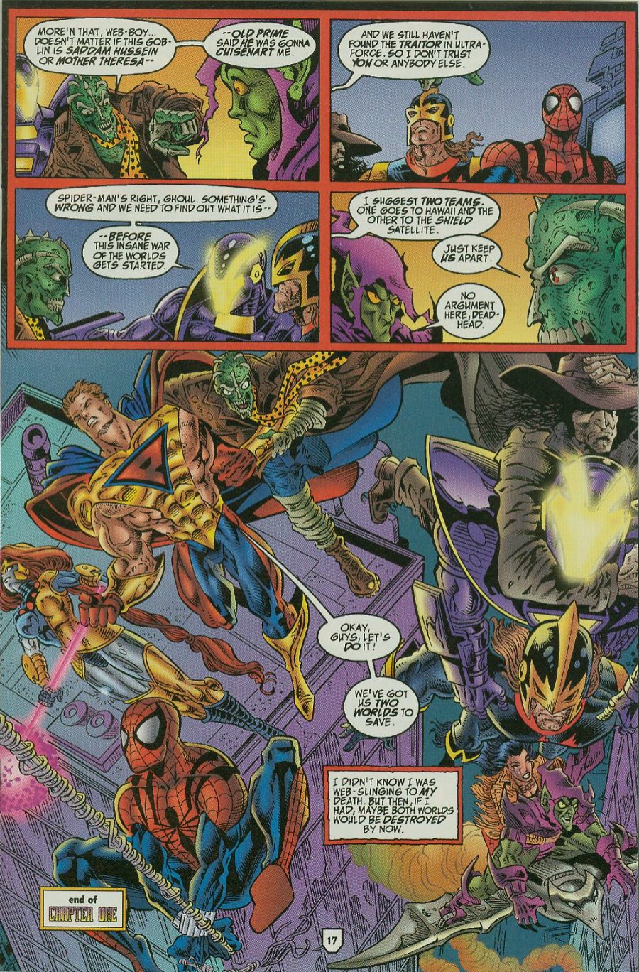 Read online UltraForce/Spider-Man comic -  Issue #1A - 18