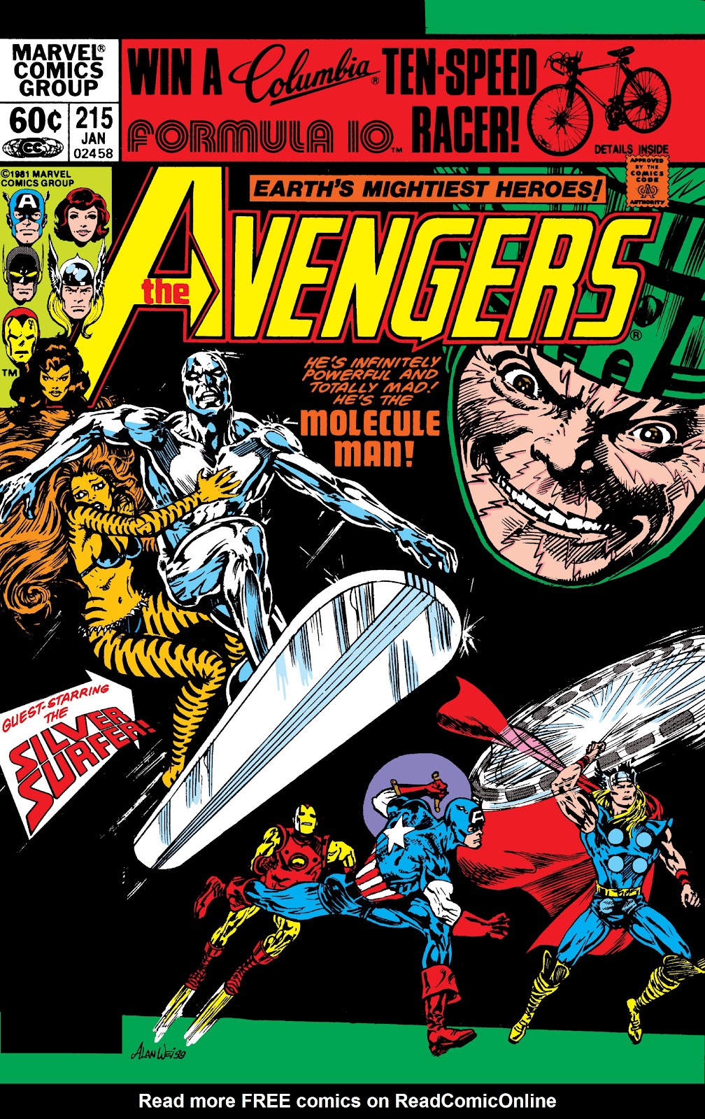 The Avengers (1963) issue 215 - Page 1