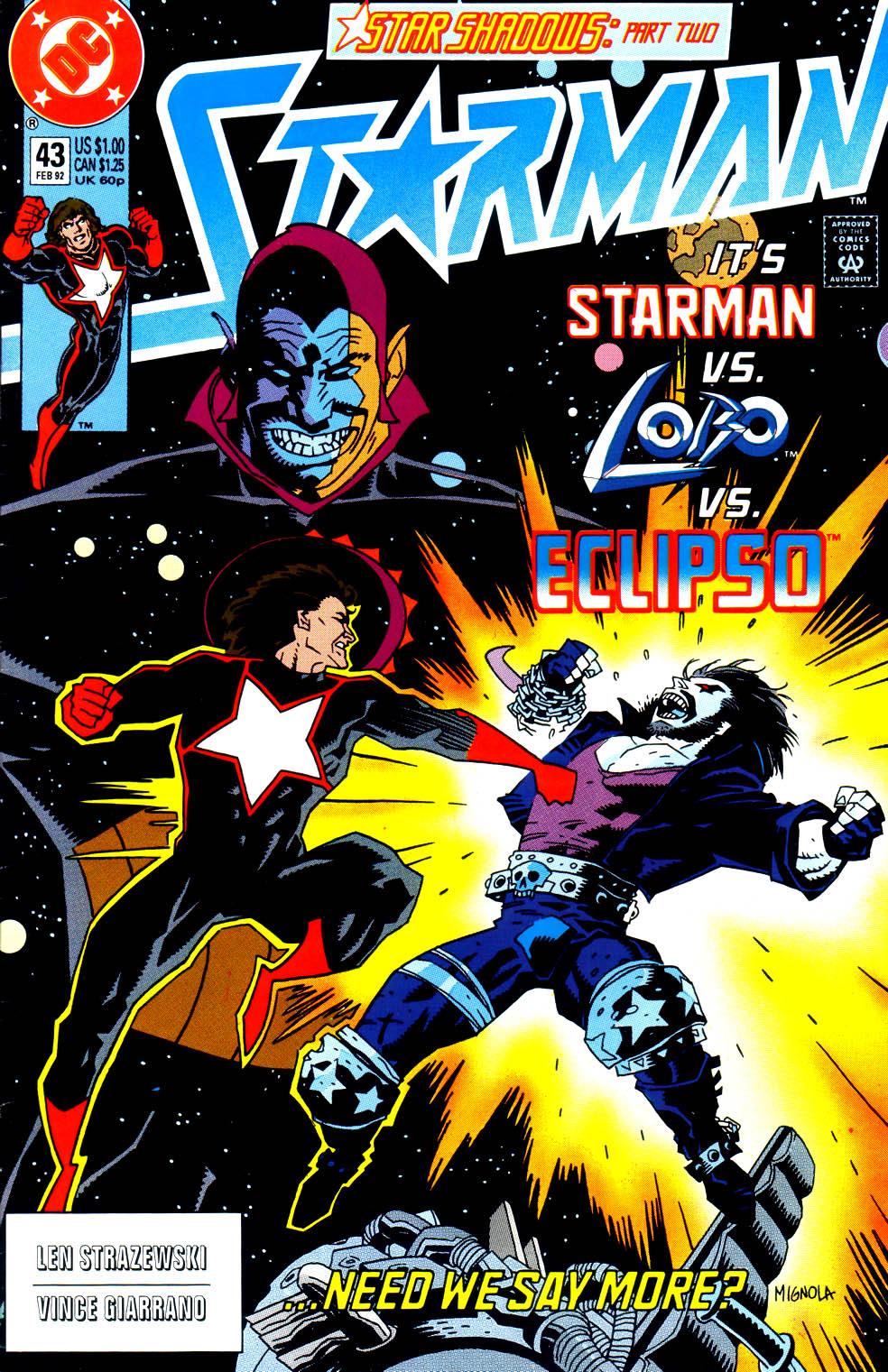 Read online Starman (1988) comic -  Issue #43 - 1