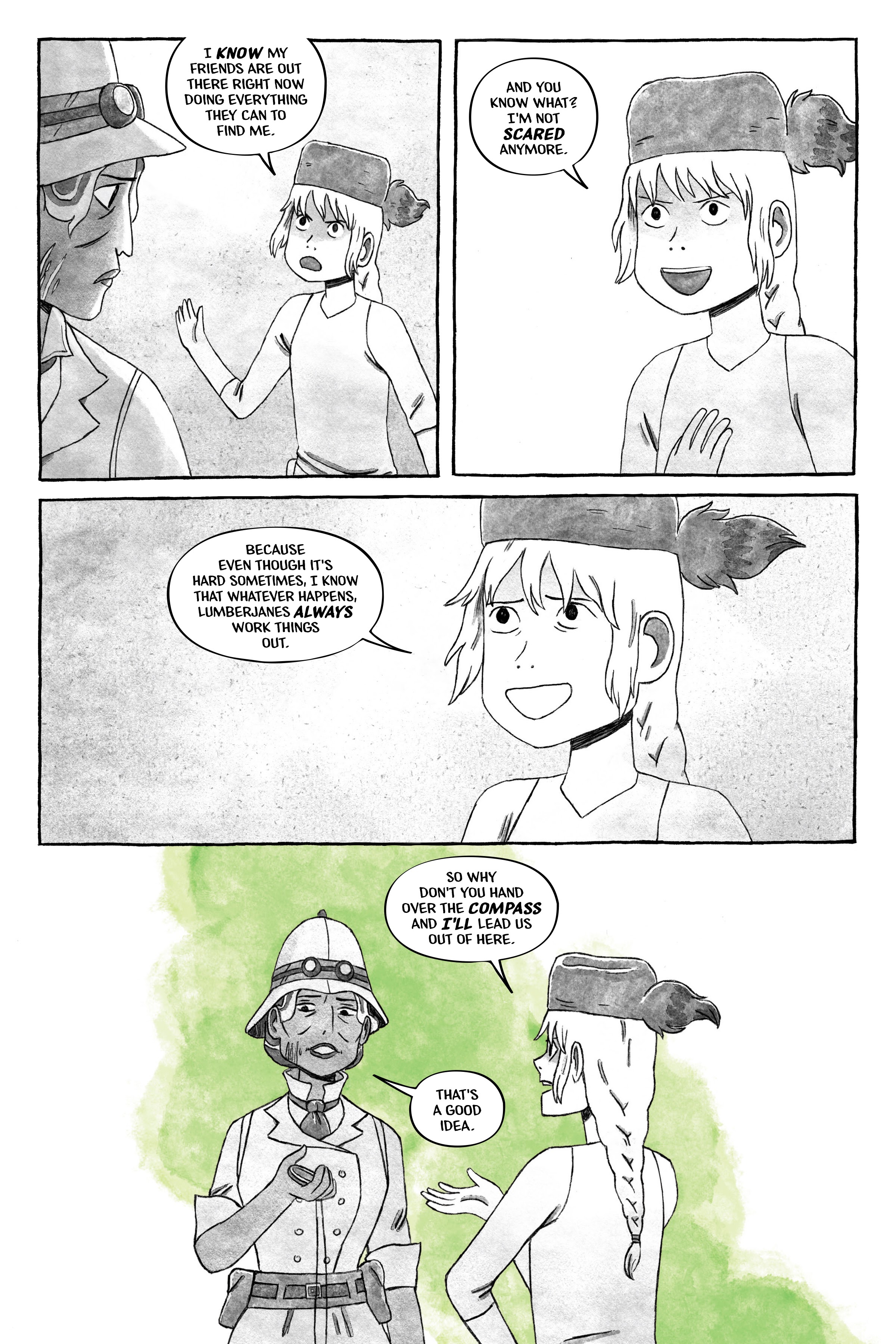 Read online Lumberjanes: The Infernal Compass comic -  Issue # TPB - 85