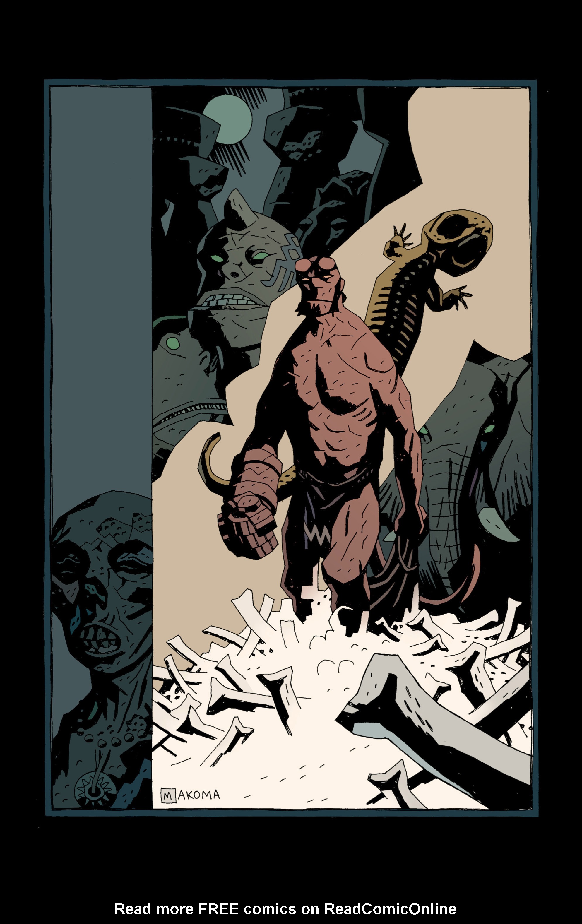 Read online Hellboy comic -  Issue #7 - 133