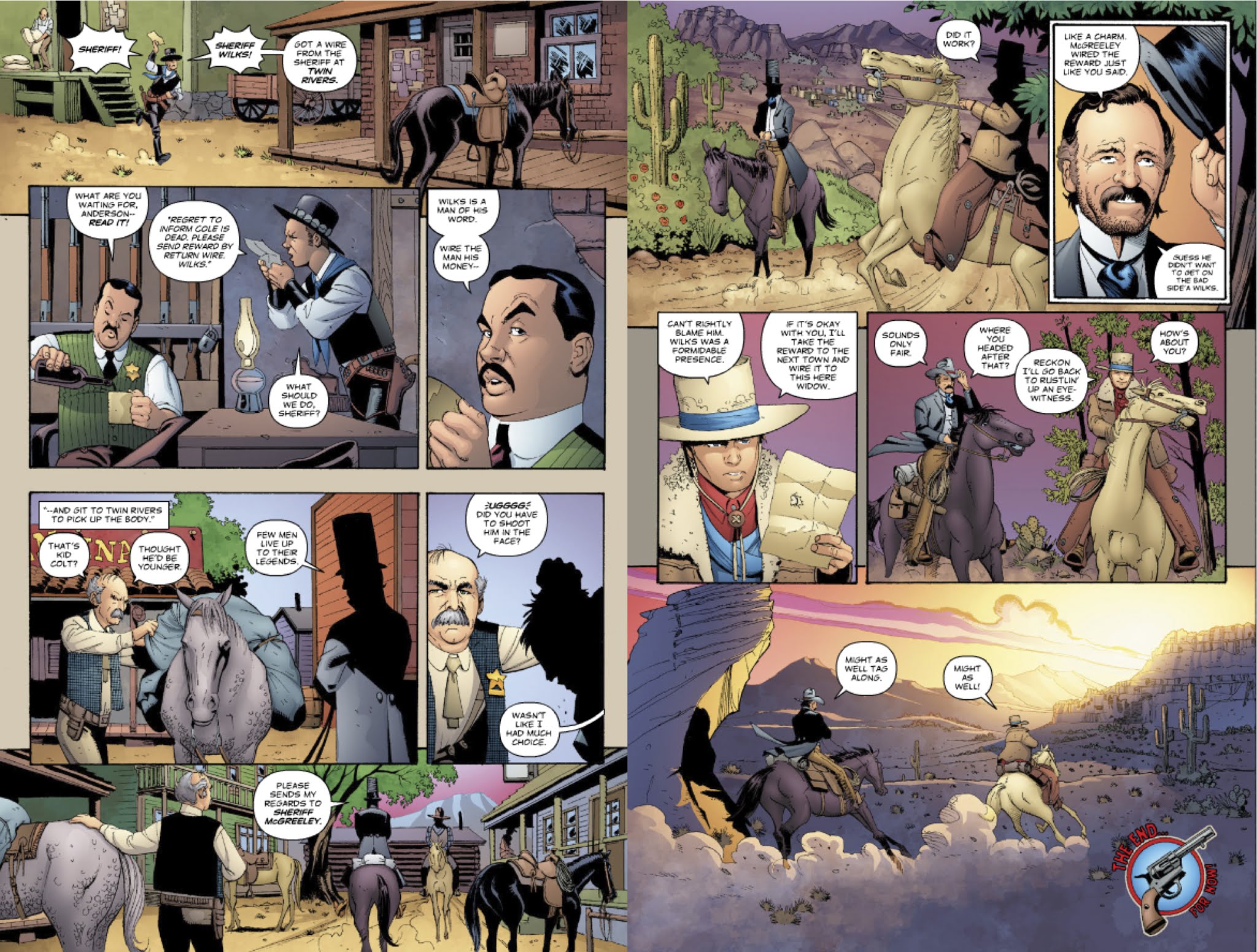 Read online Kid Colt comic -  Issue #4 - 5