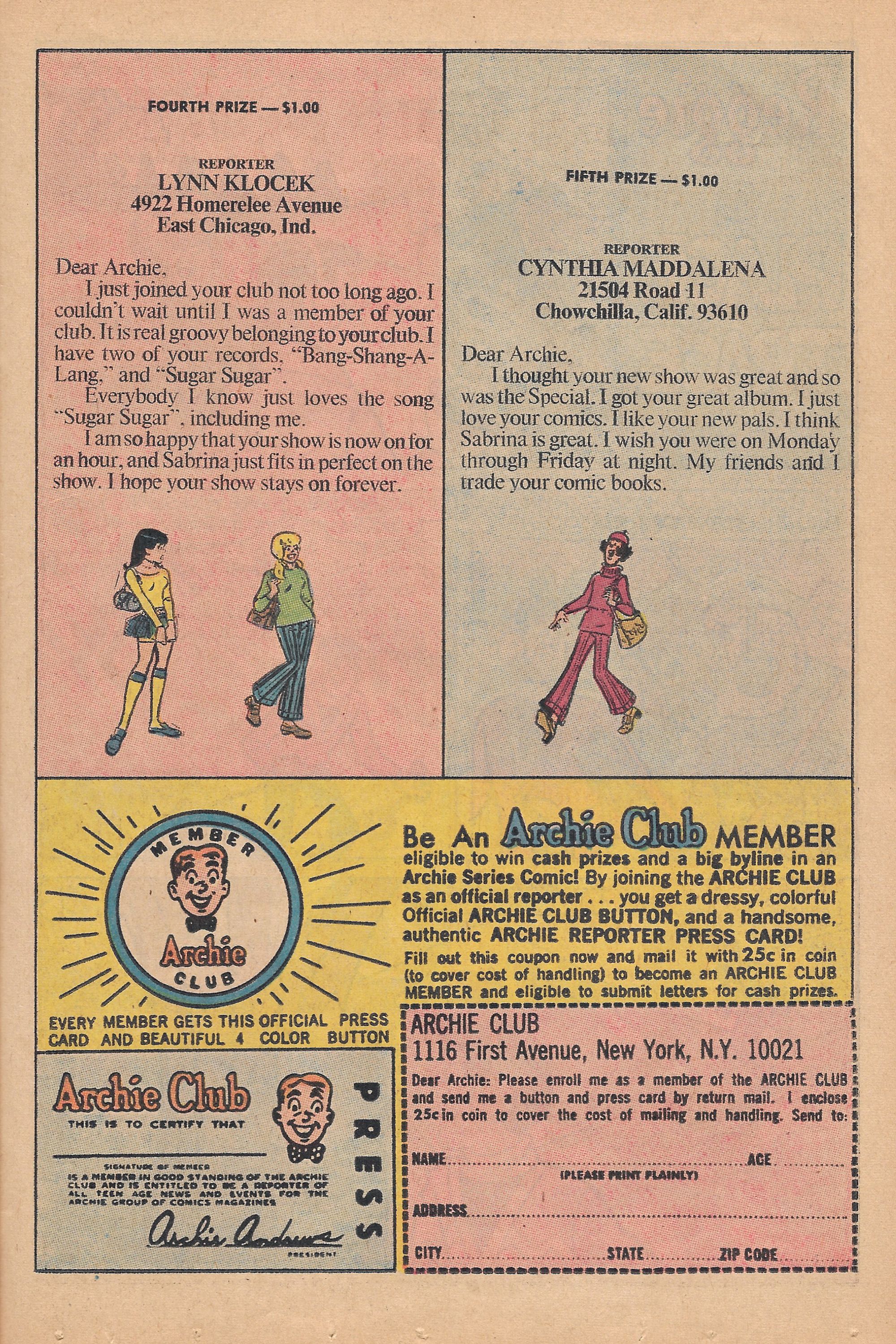 Read online Reggie's Wise Guy Jokes comic -  Issue #12 - 37