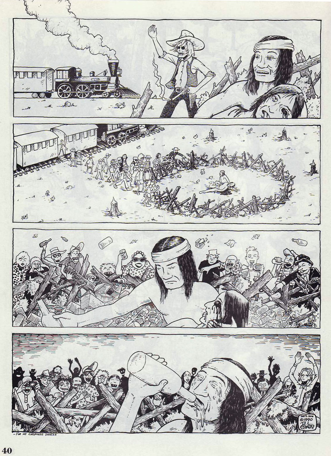 Read online Rip Off Comix comic -  Issue #26 - 42