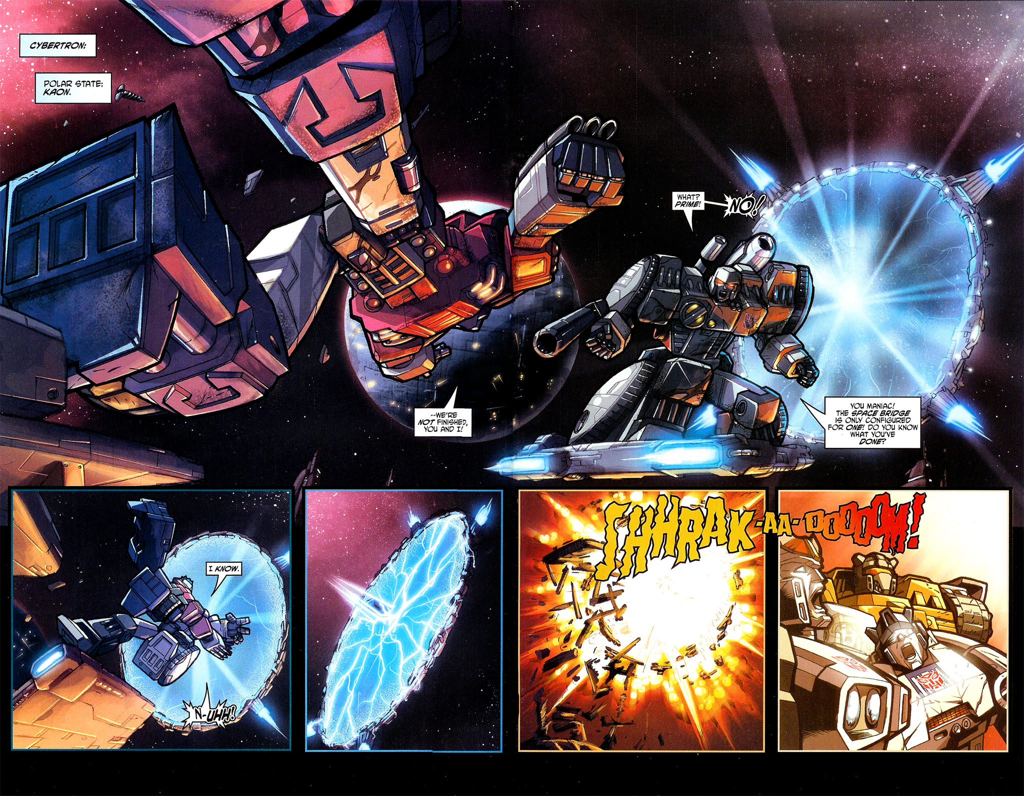 Read online Transformers War Within: "The Dark Ages" comic -  Issue #1 - 6
