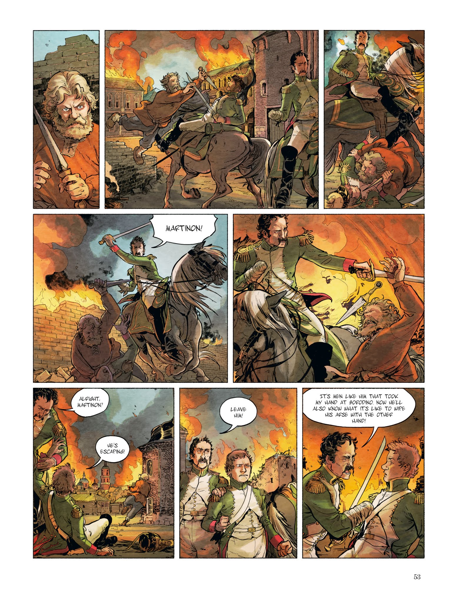 Read online Berezina comic -  Issue #1 - 54