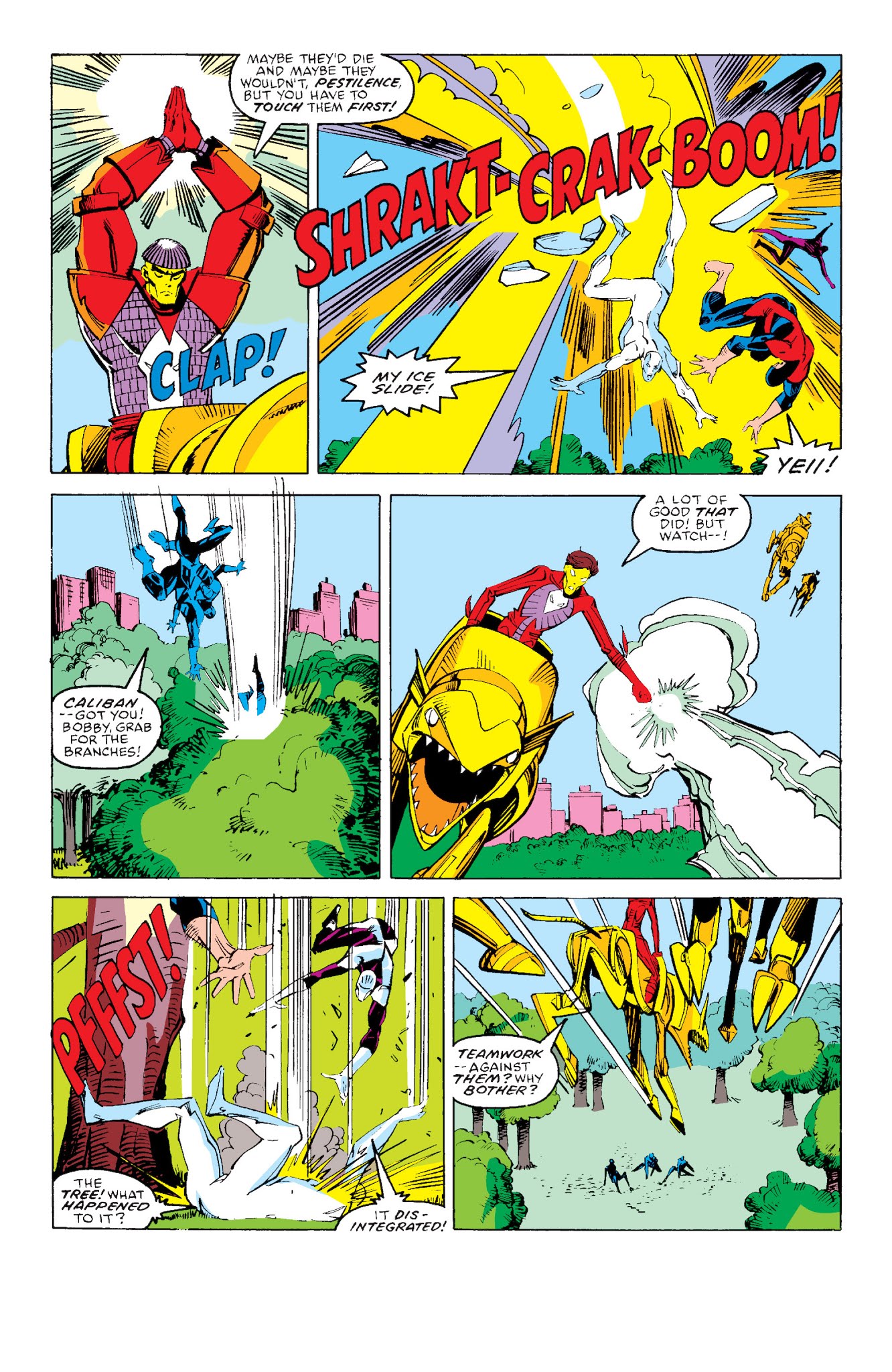 Read online X-Men: Fall of the Mutants comic -  Issue # TPB 2 (Part 1) - 42