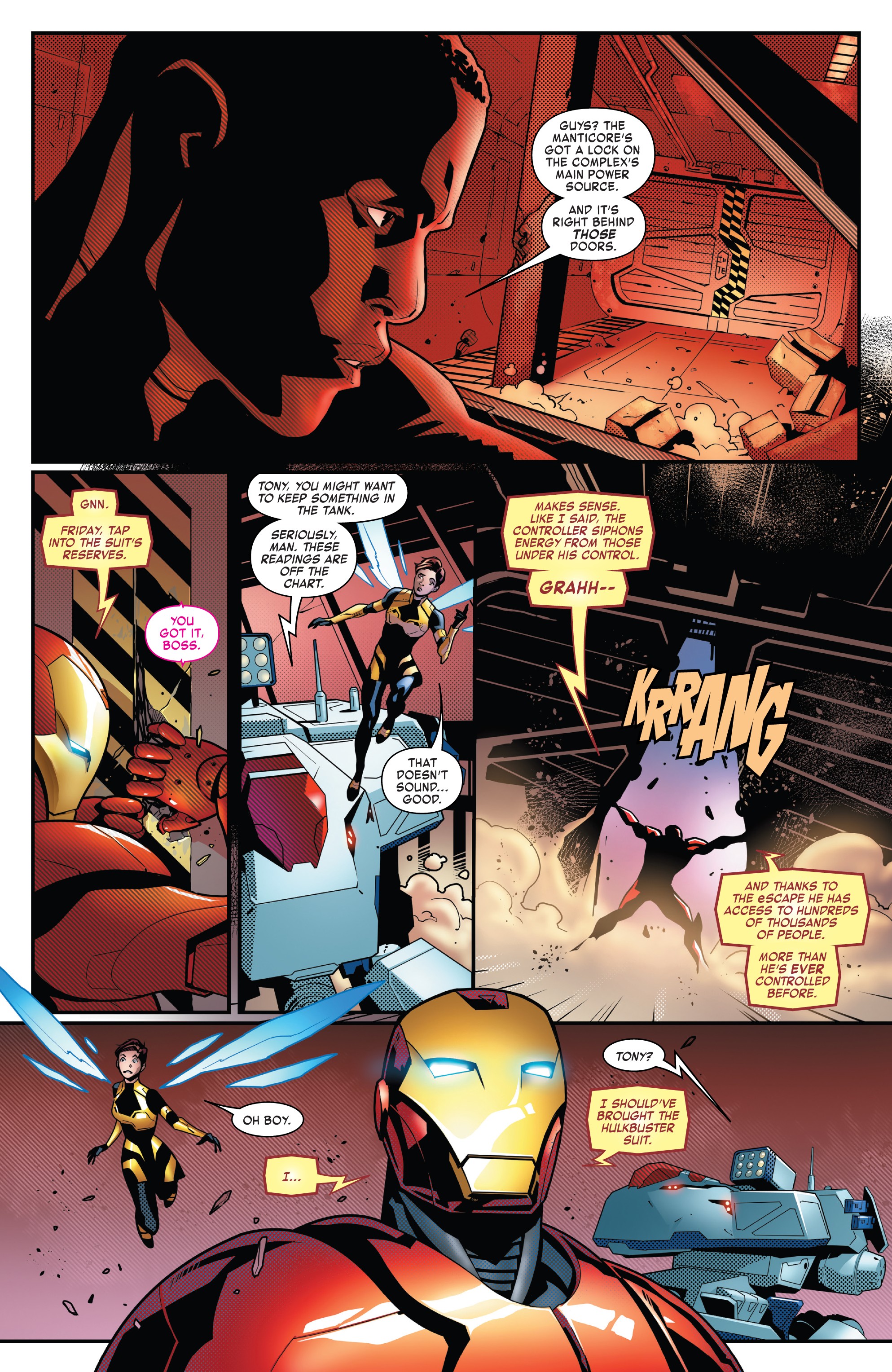 Read online Tony Stark: Iron Man comic -  Issue #8 - 8