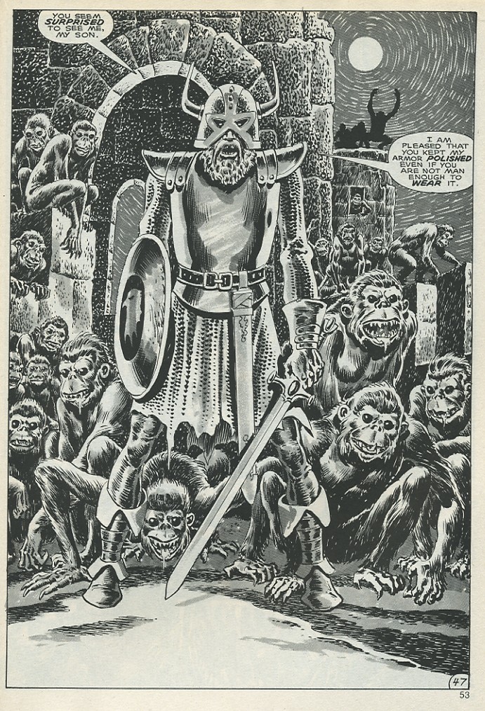 Read online The Savage Sword Of Conan comic -  Issue #134 - 53