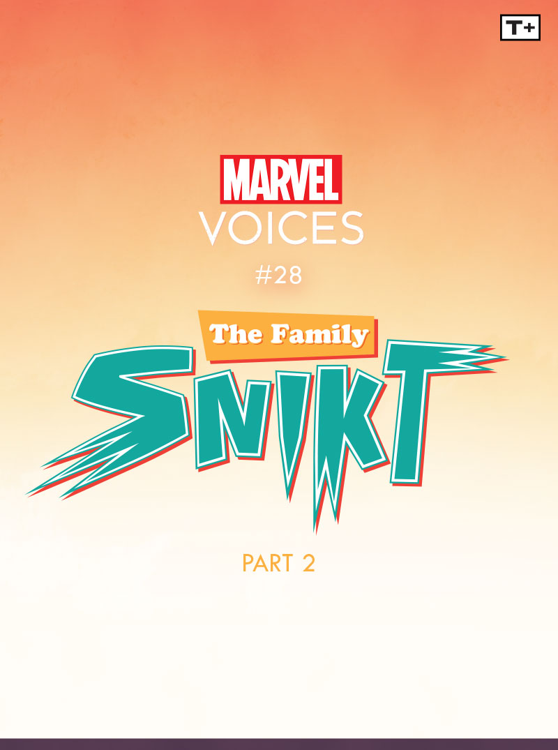 Read online Marvel's Voices Infinity Comic comic -  Issue #28 - 2